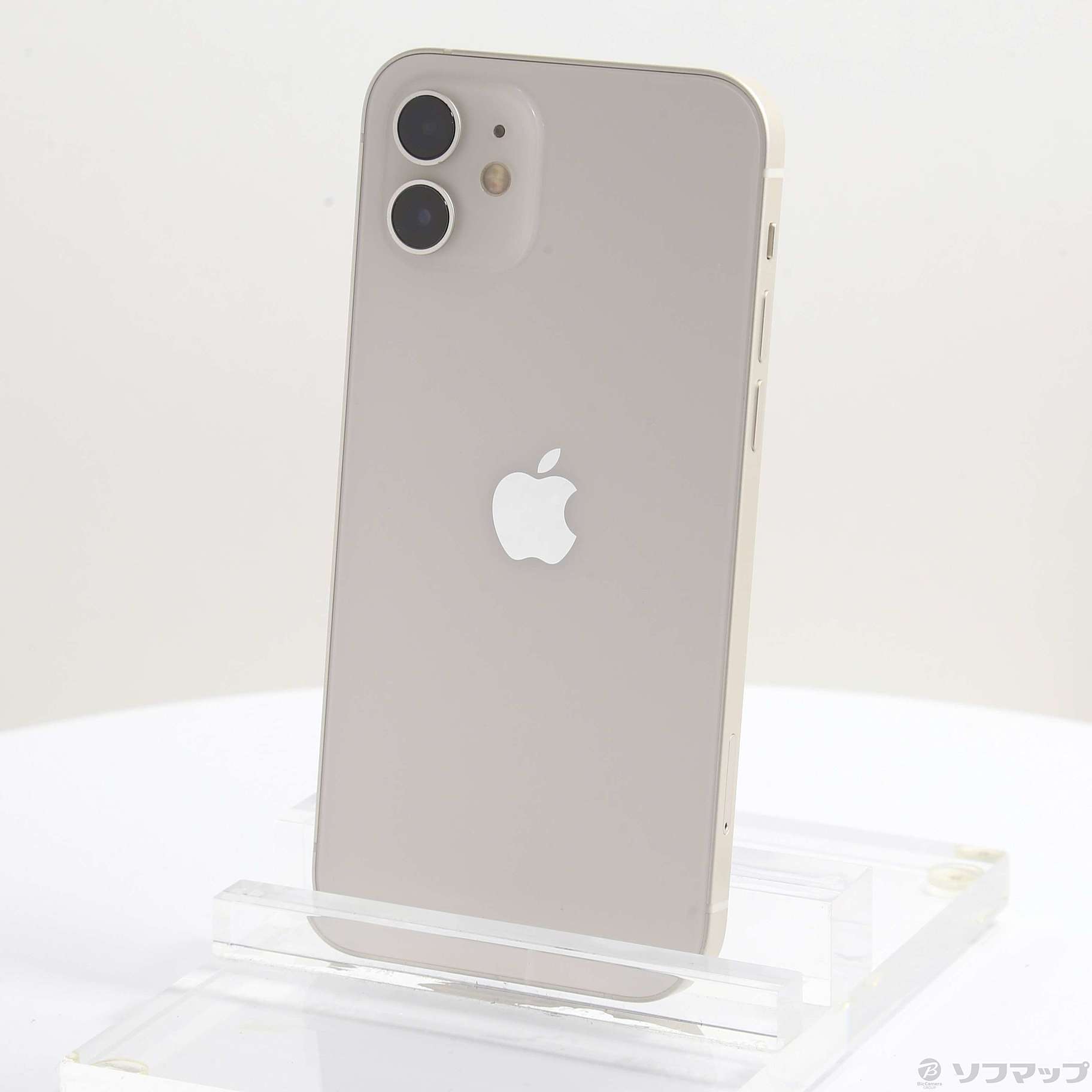 (中古)Apple iPhone12 128GB ホワイト MGHV3J/A SIMフリー(344-ud)