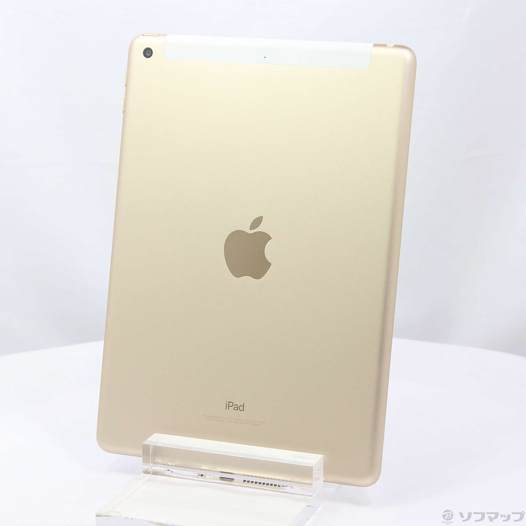 中古】iPad 第5世代 32GB ゴールド MPG42J／A auロック解除SIMフリー