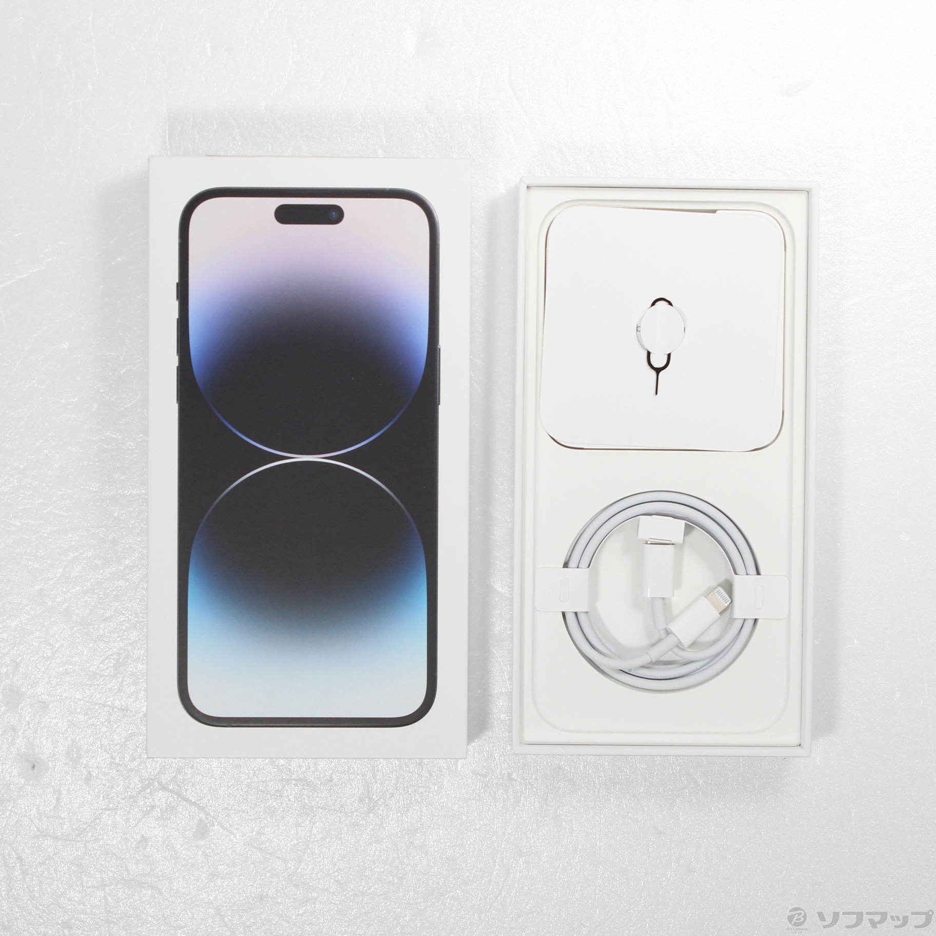 中古】iPhone14 Pro Max 1TB スペースブラック MQ9K3J／A SIMフリー 
