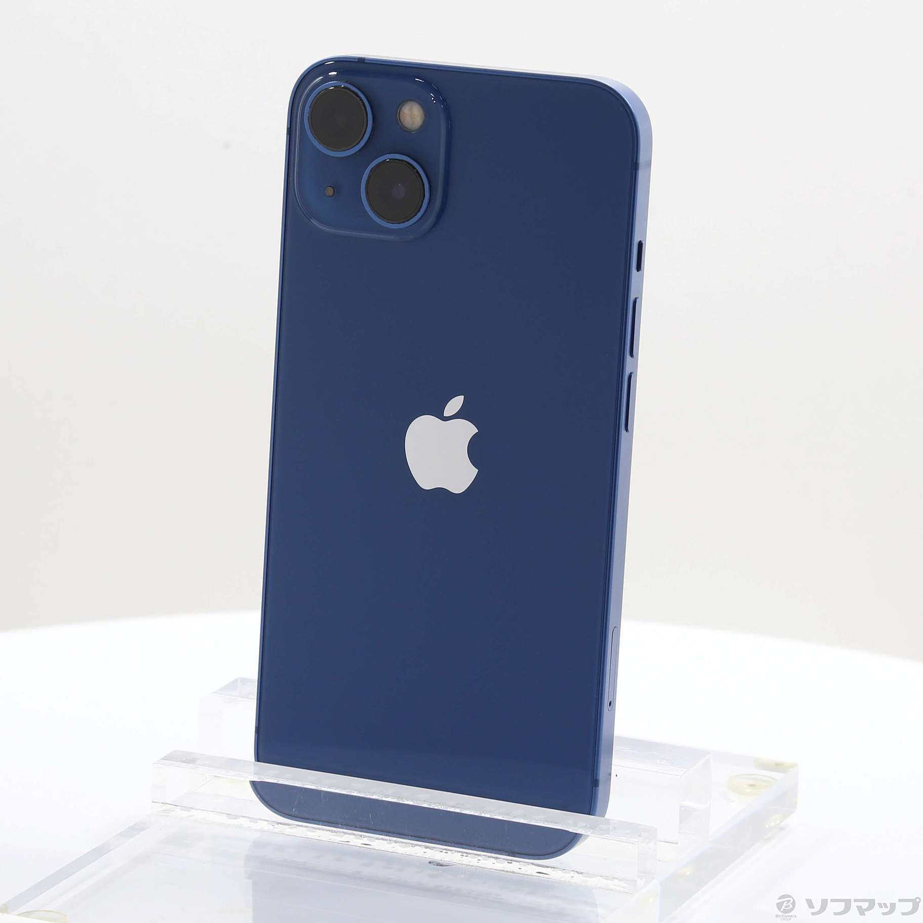 (中古)Apple iPhone13 128GB ブルー MLNG3J/A SIMフリー(252-ud)