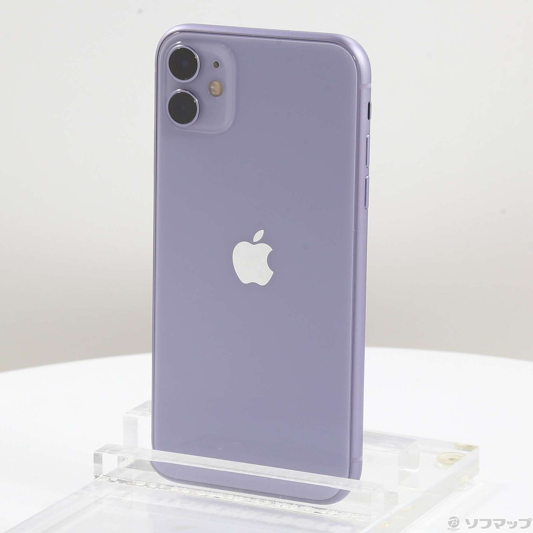 中古】iPhone11 128GB パープル MWM52J／A SIMフリー [2133051397909