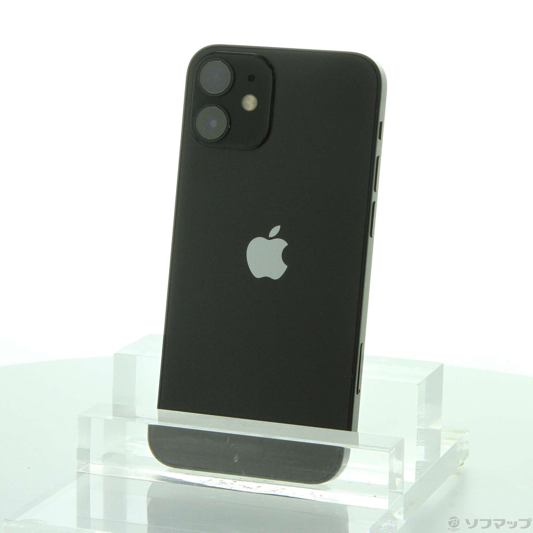 中古】iPhone12 mini 64GB ブラック MGA03J／A SIMフリー  