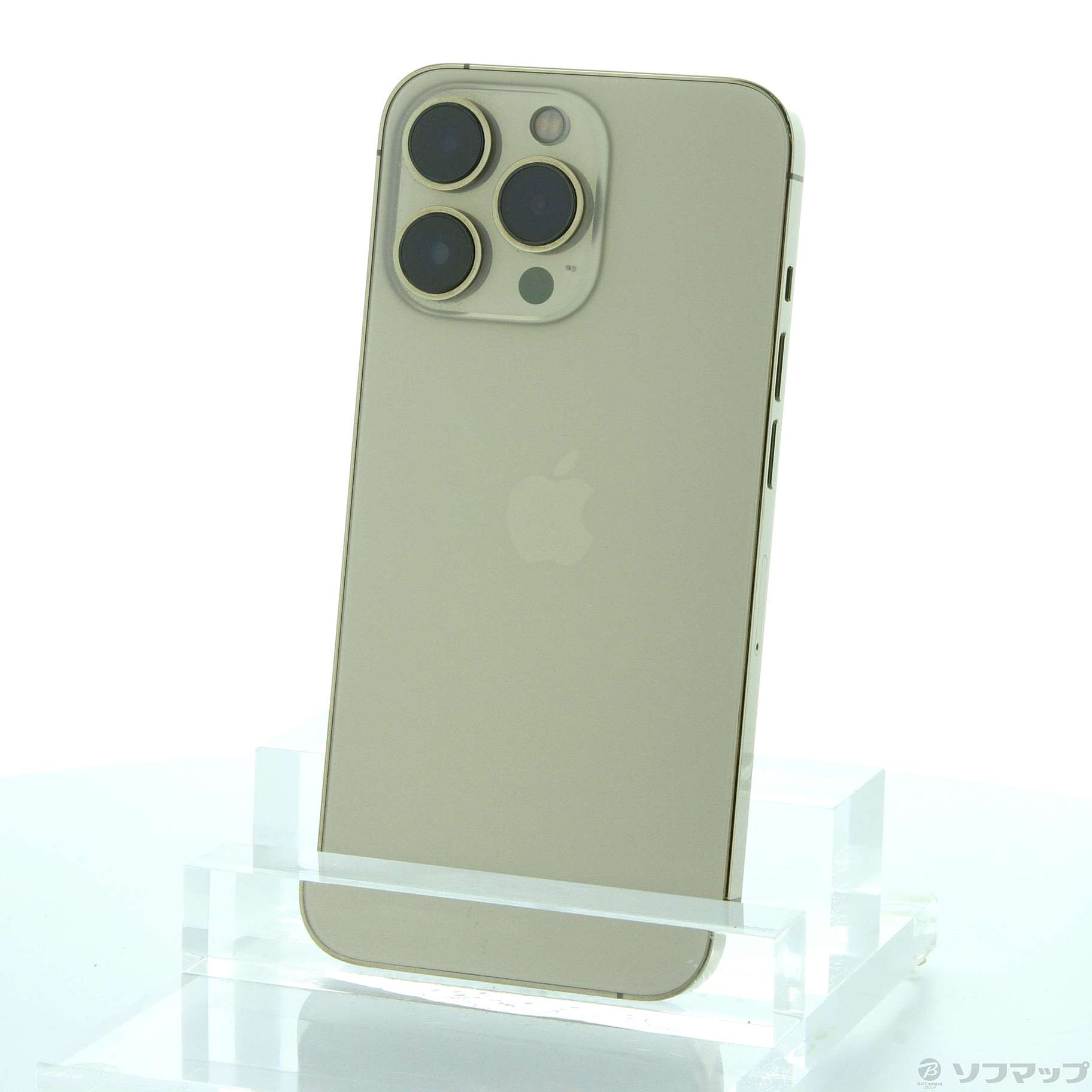 (中古)Apple iPhone13 Pro 256GB ゴールド MLUQ3J/A SIMフリー(220-ud)