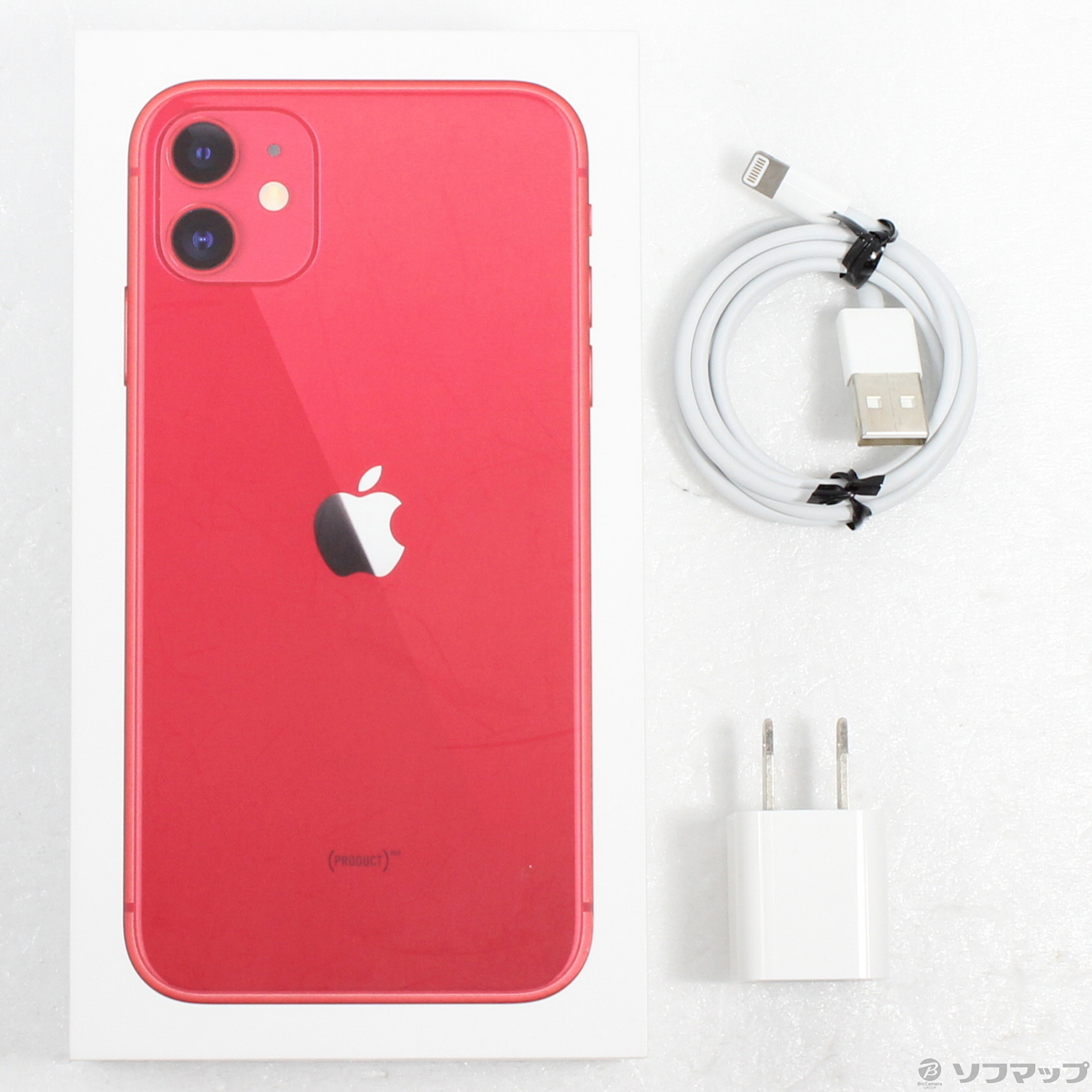 Apple iPhone11 64GB (PRODUCT)レッド SIMフリー - スマートフォン本体