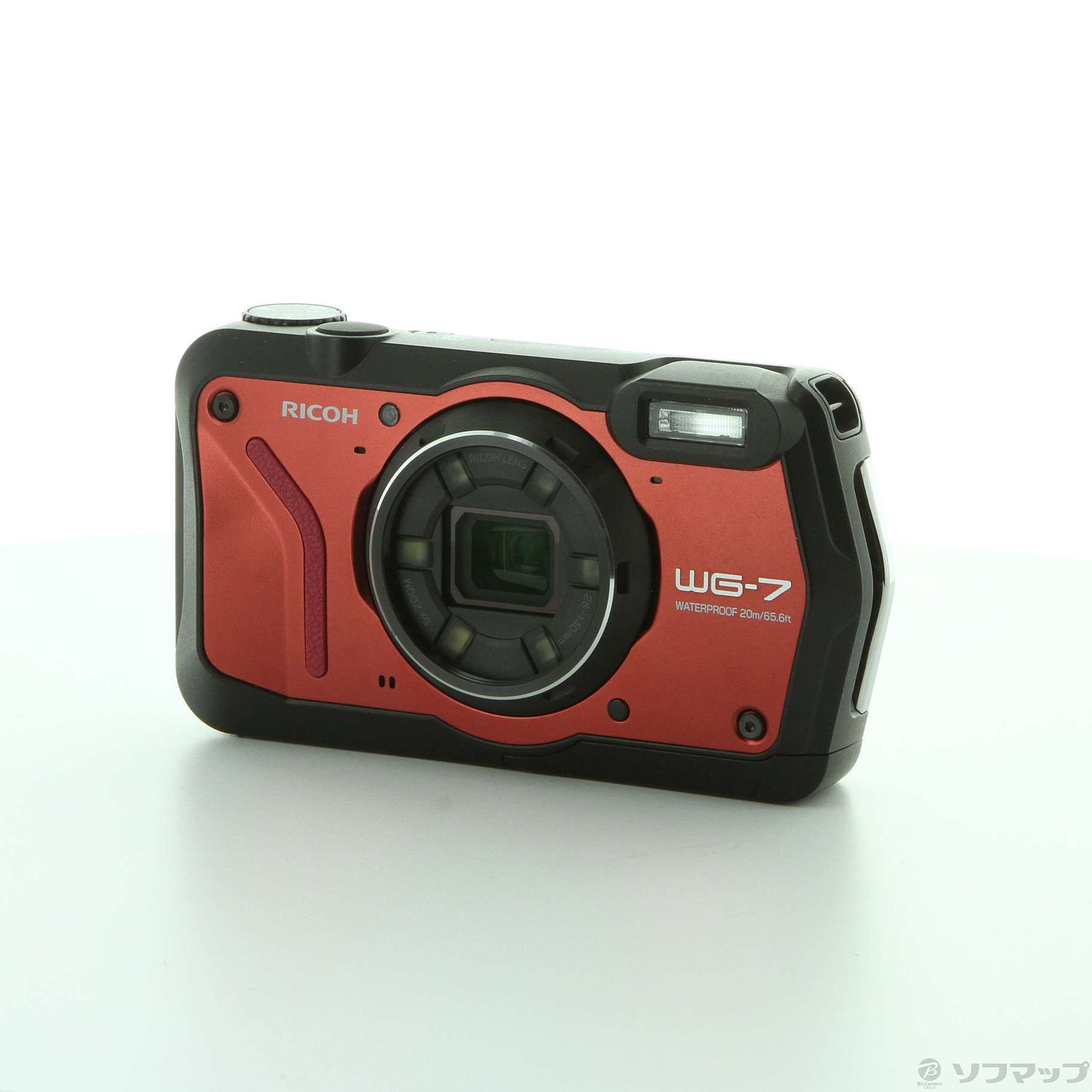 中古】〔展示品〕 RICOH WG-7 レッド [2133051411179] - リコレ！|ビックカメラグループ ソフマップの中古通販サイト