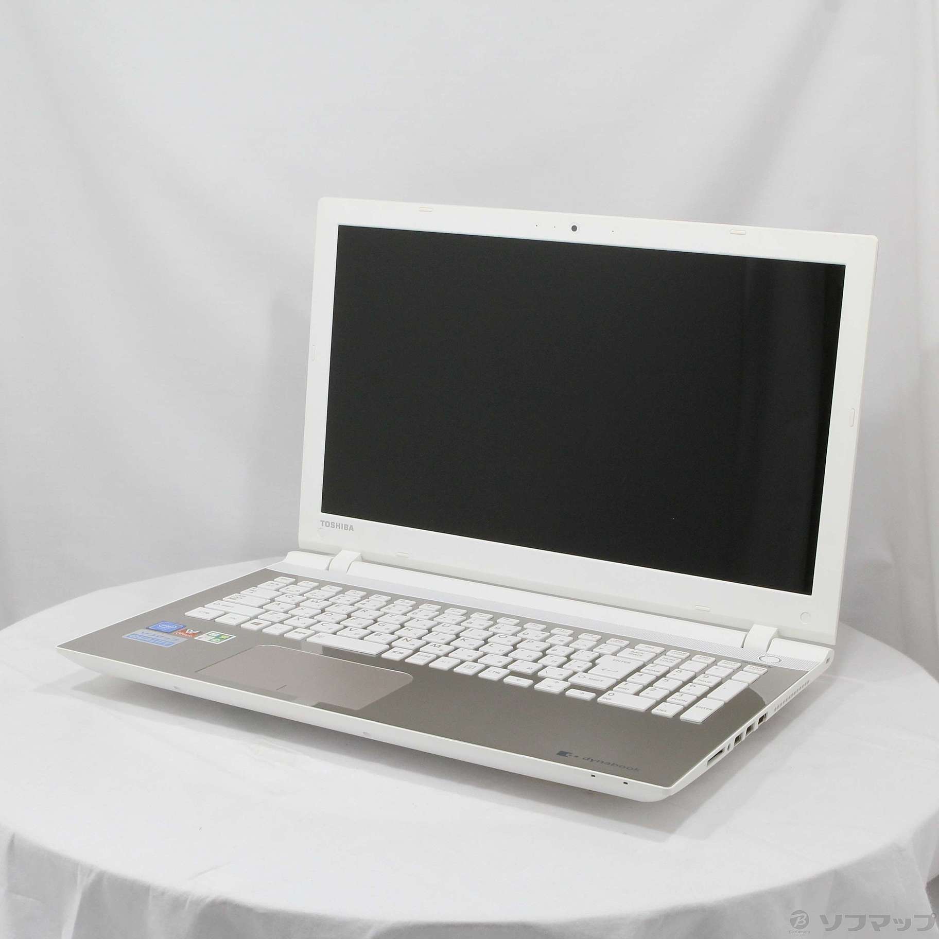 中古】格安安心パソコン dynabook T45／UG PT45UGP-SWA サテンゴールド