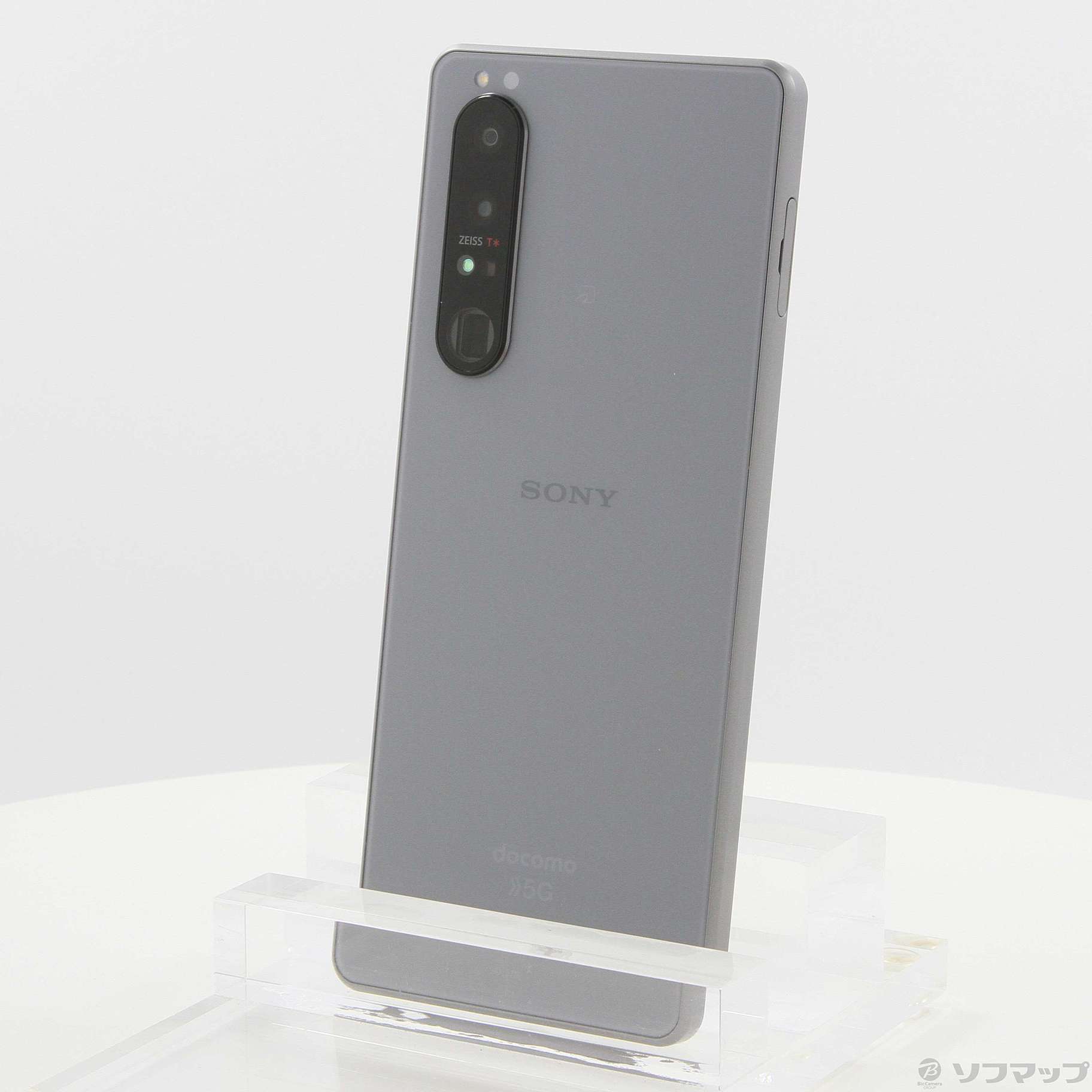 SONY Xperia 1 III SO-51B グレー （シムロック解除可能) - スマートフォン/携帯電話