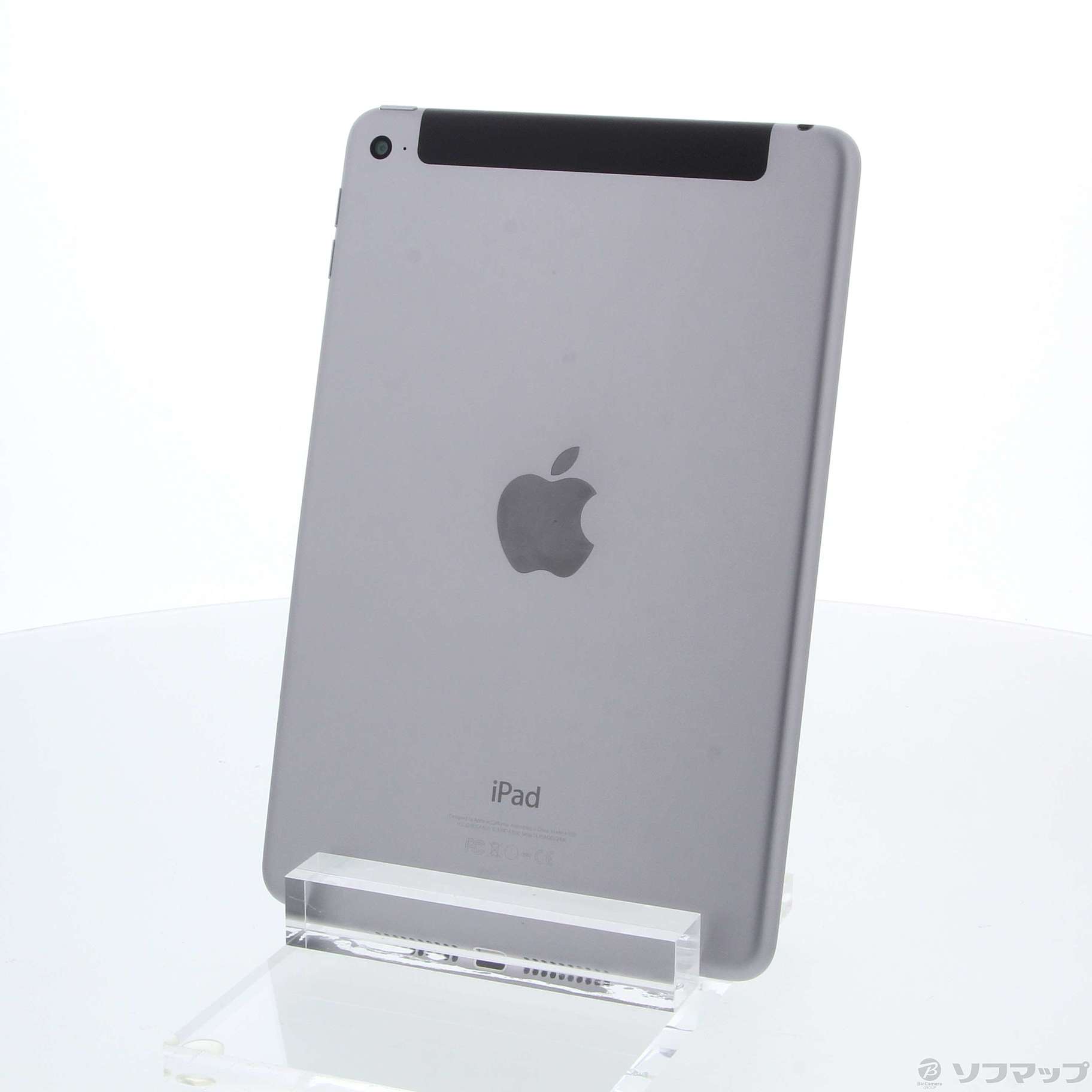 中古】iPad mini 4 64GB スペースグレイ MK722J／A auロック解除SIM