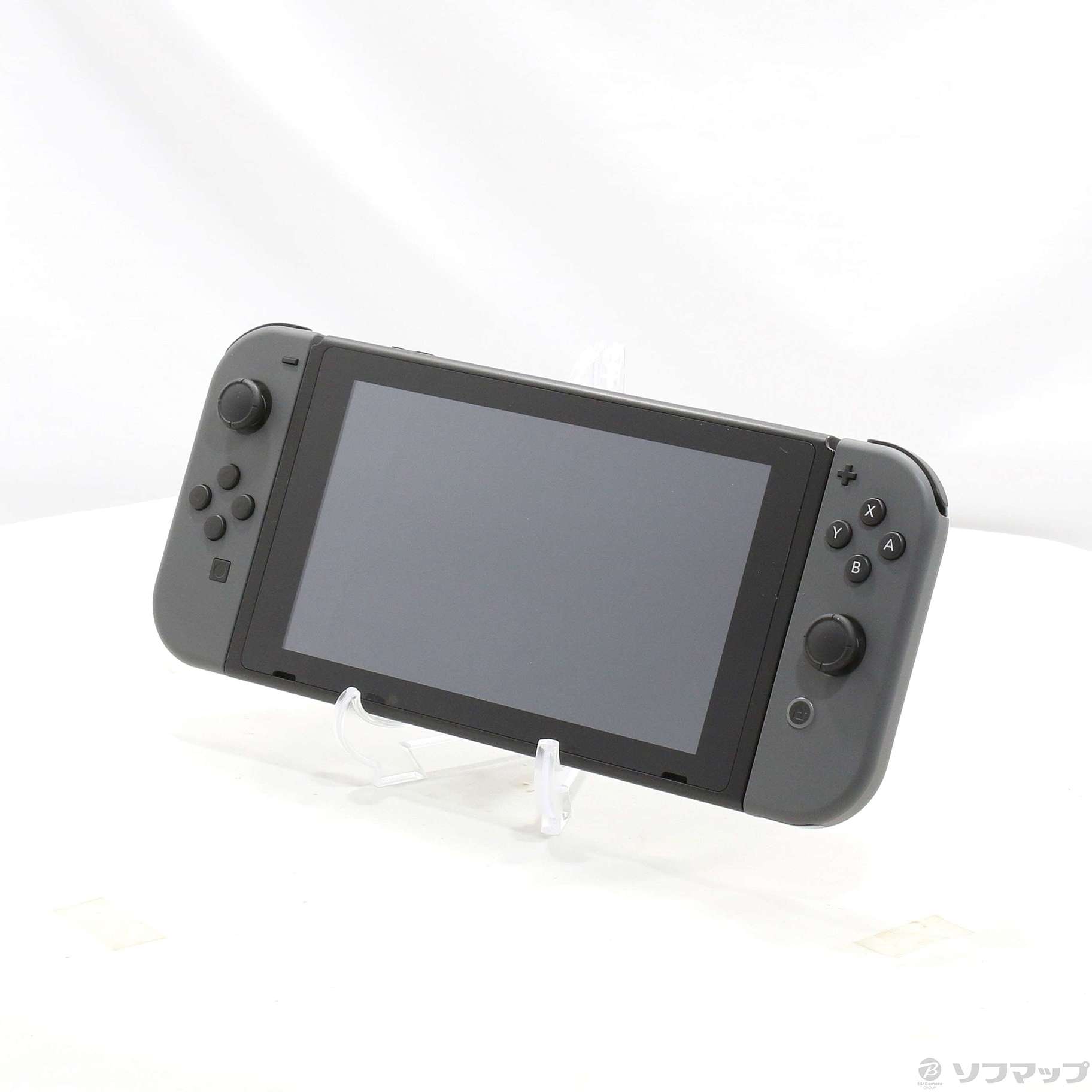 中古品〕 Nintendo Switch Joy-Con (L) ／ (R) グレー (2019年8月