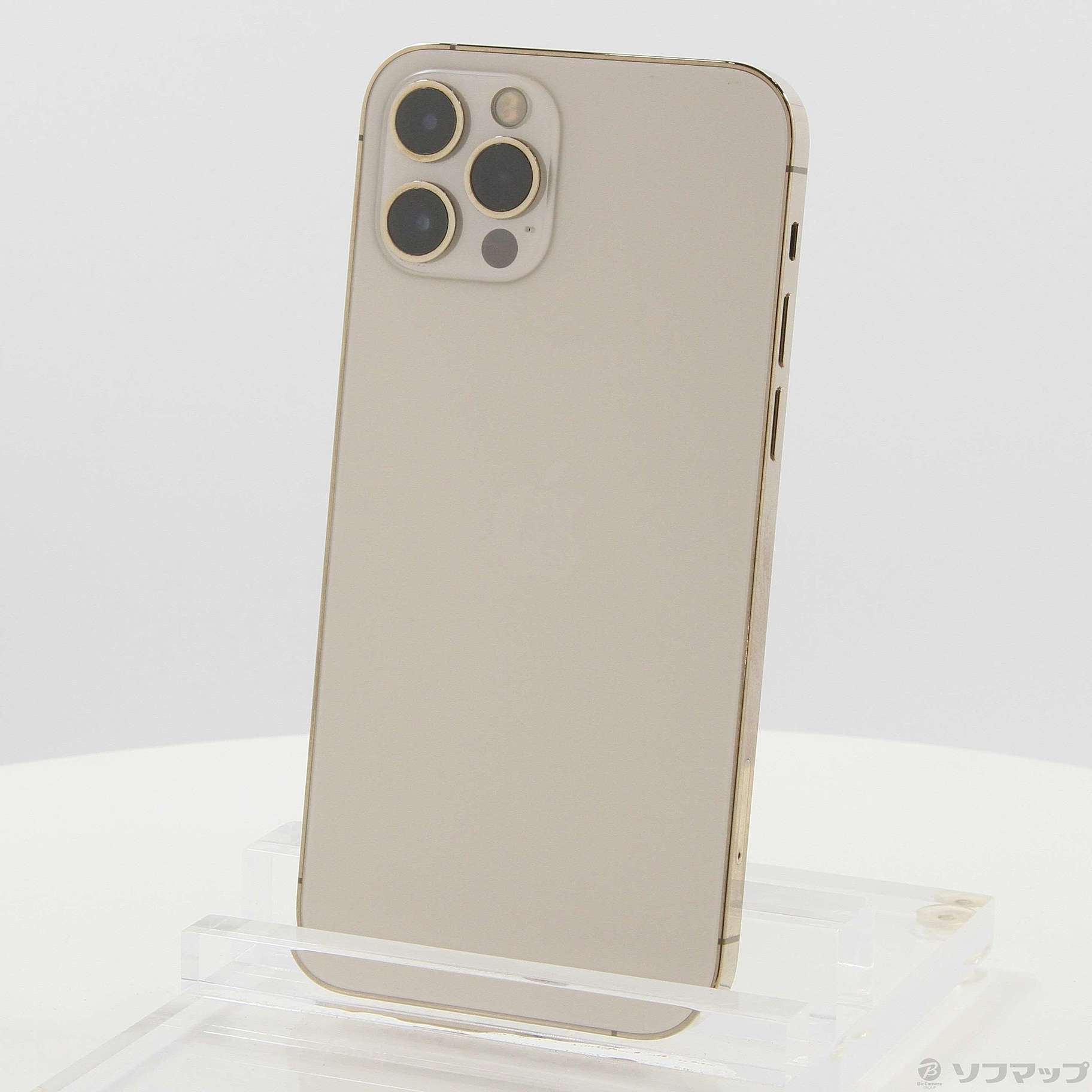 中古】セール対象品 iPhone12 Pro 256GB ゴールド MGMC3J／A SIMフリー