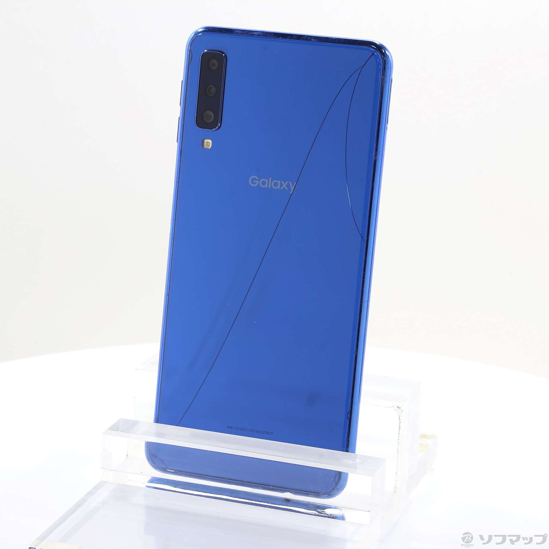 SAMSUNG Galaxy A7 ブルー SM-A750C SIMフリー6インチストレージ容量合計