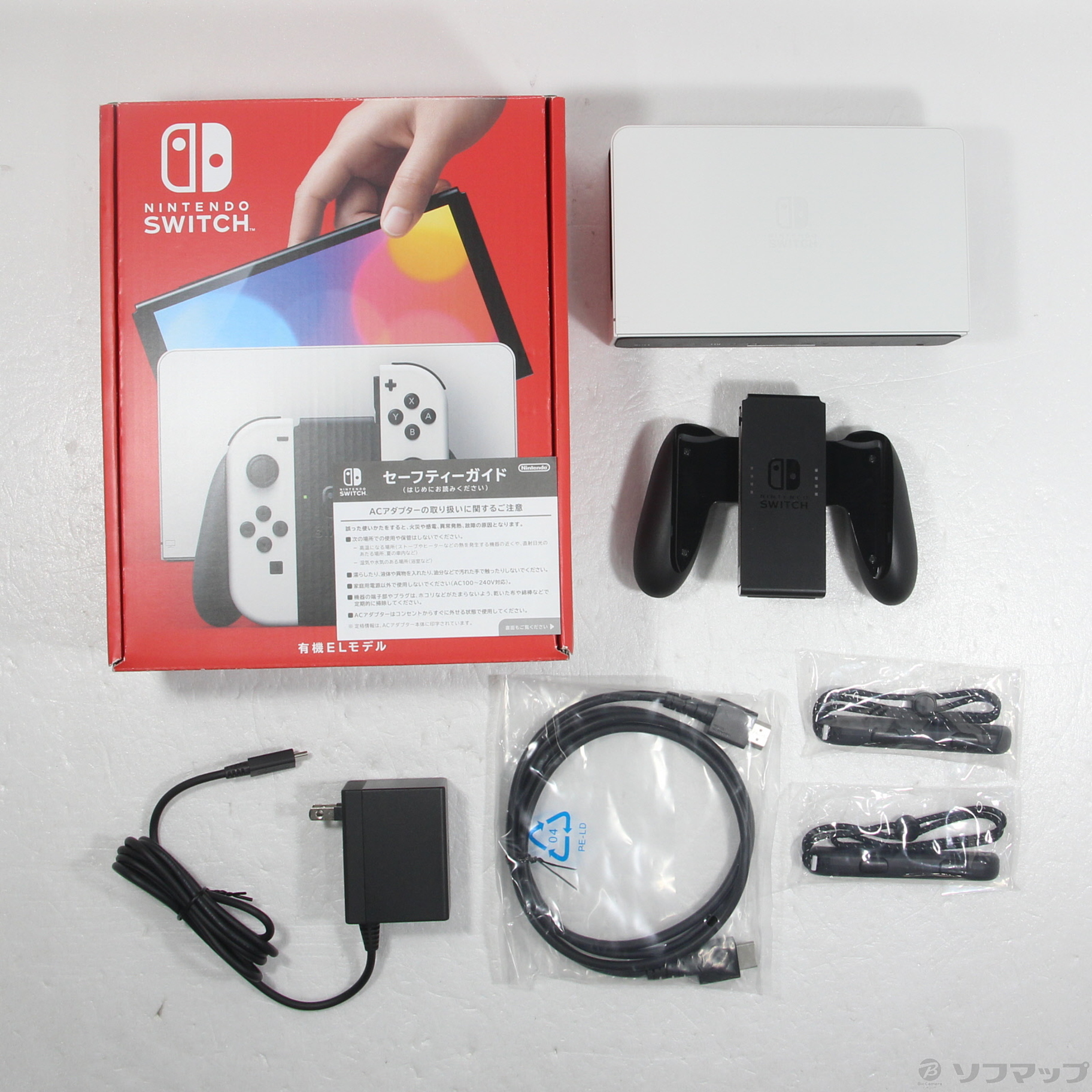 中古品任天堂Switch有机EL型号Joy-Con(L)/(R)白|no邮购是秋叶原