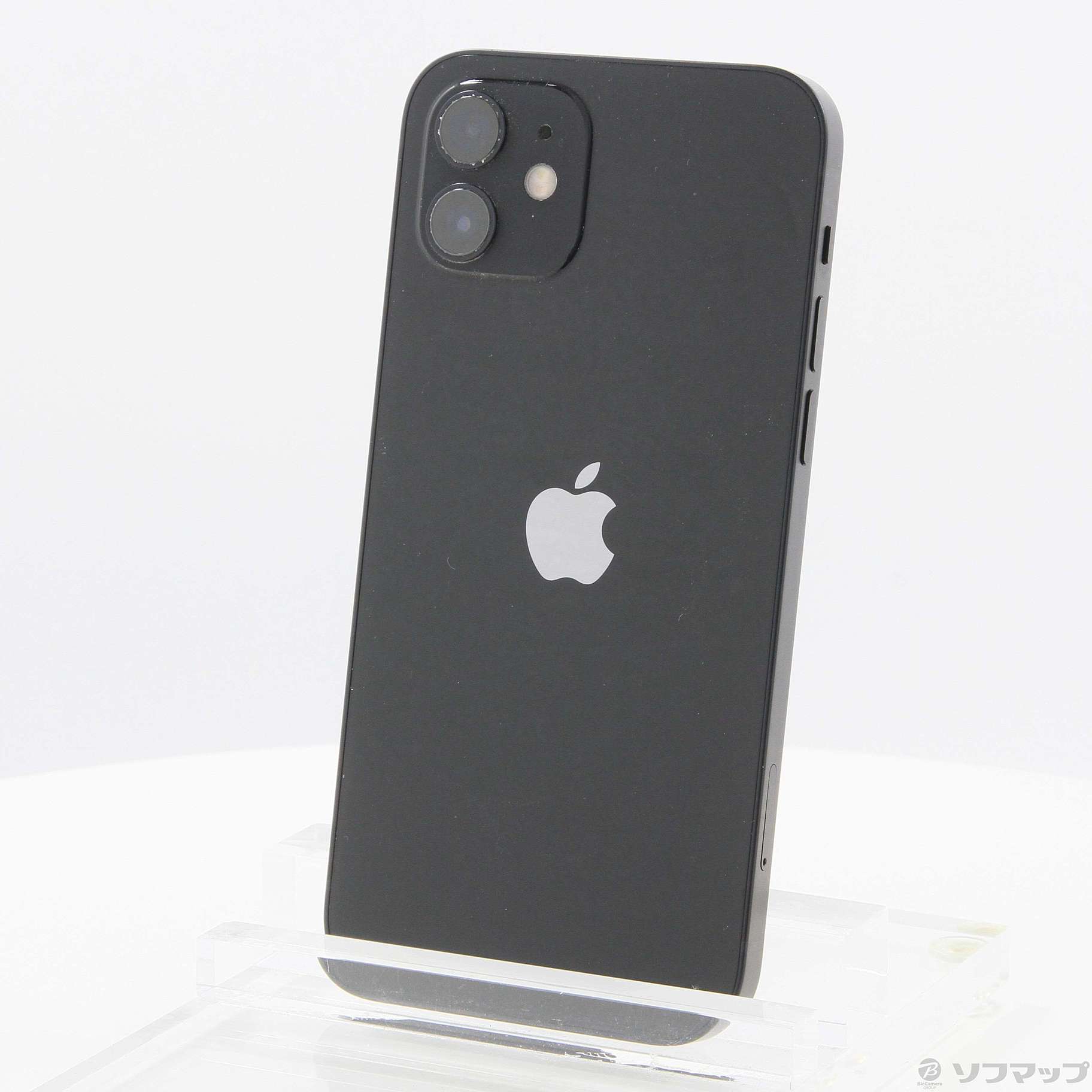 中古】セール対象品 iPhone12 64GB ブラック MGHN3J／A SIMフリー