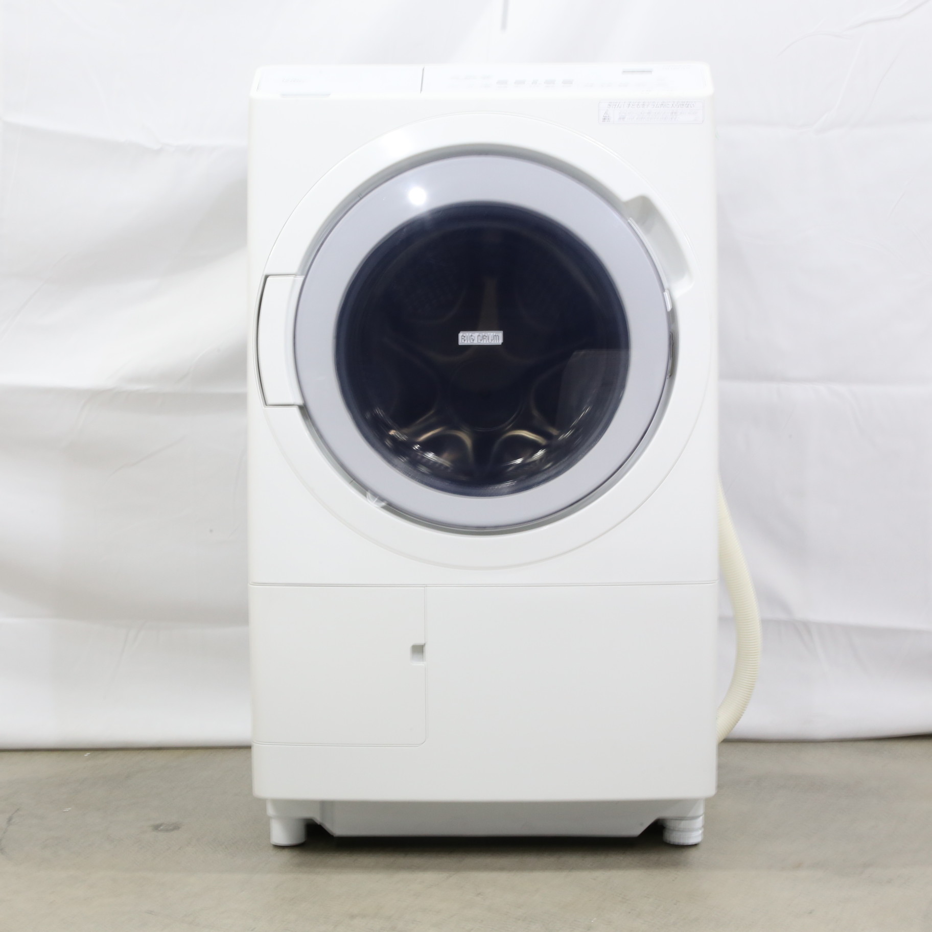 中古】〔展示品〕 ドラム式洗濯乾燥機 ホワイト BD-SX120HL-W ［洗濯