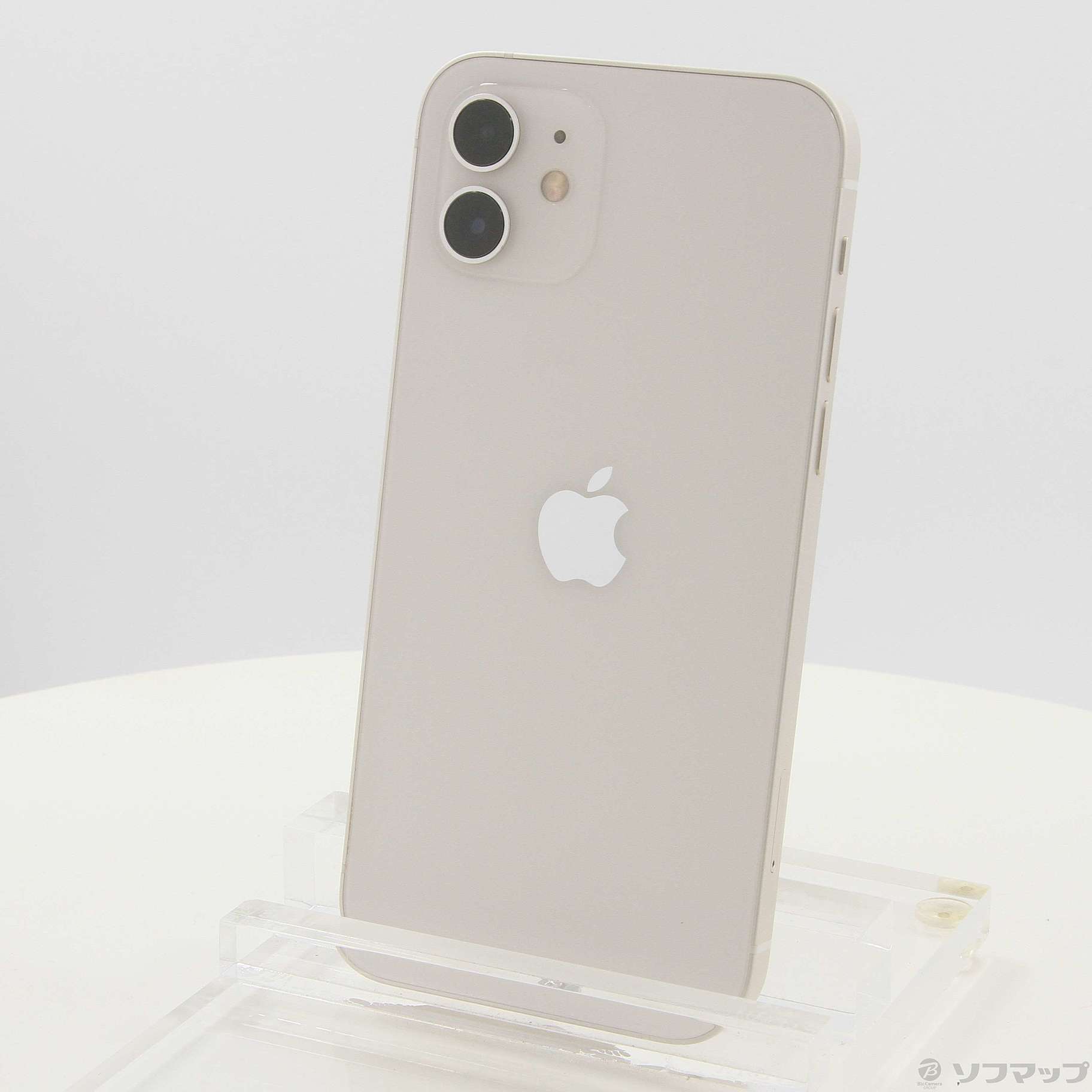 中古】iPhone12 128GB ホワイト MGHV3J／A SIMフリー [2133051426432