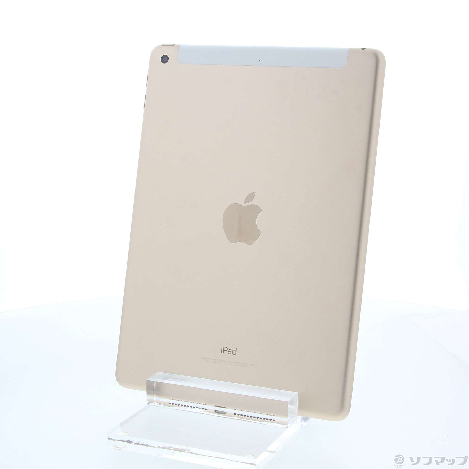 中古】iPad 第5世代 32GB ゴールド MPG42J／A auロック解除SIMフリー