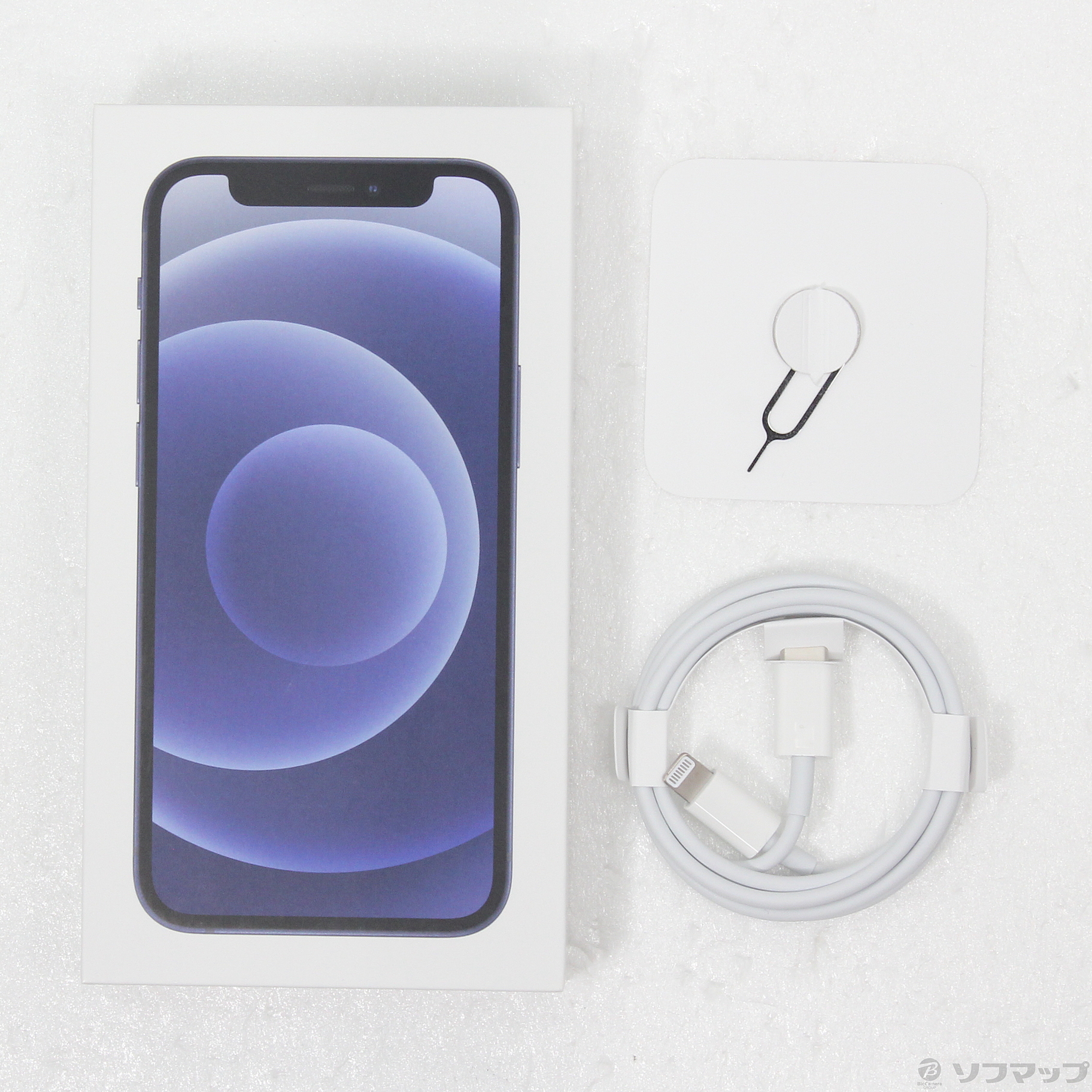 中古】iPhone12 mini 256GB ブラック MGDR3J／A SIMフリー