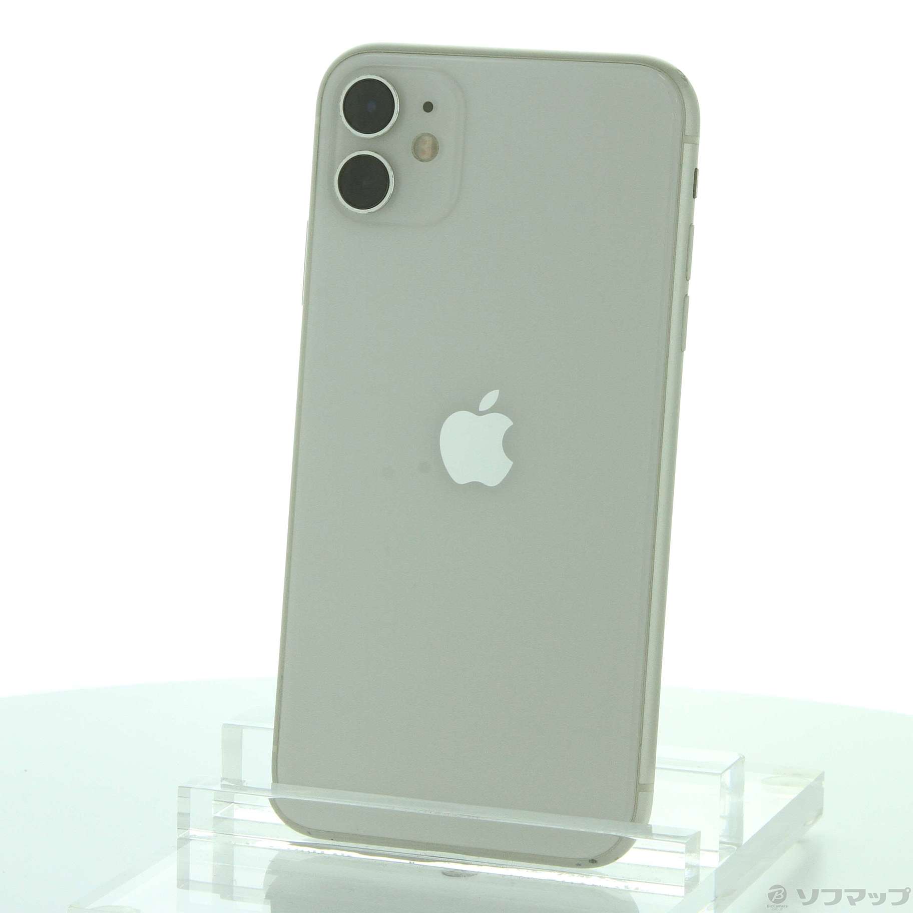 中古】iPhone11 64GB ホワイト MWLU2J／A SIMフリー [2133051432426