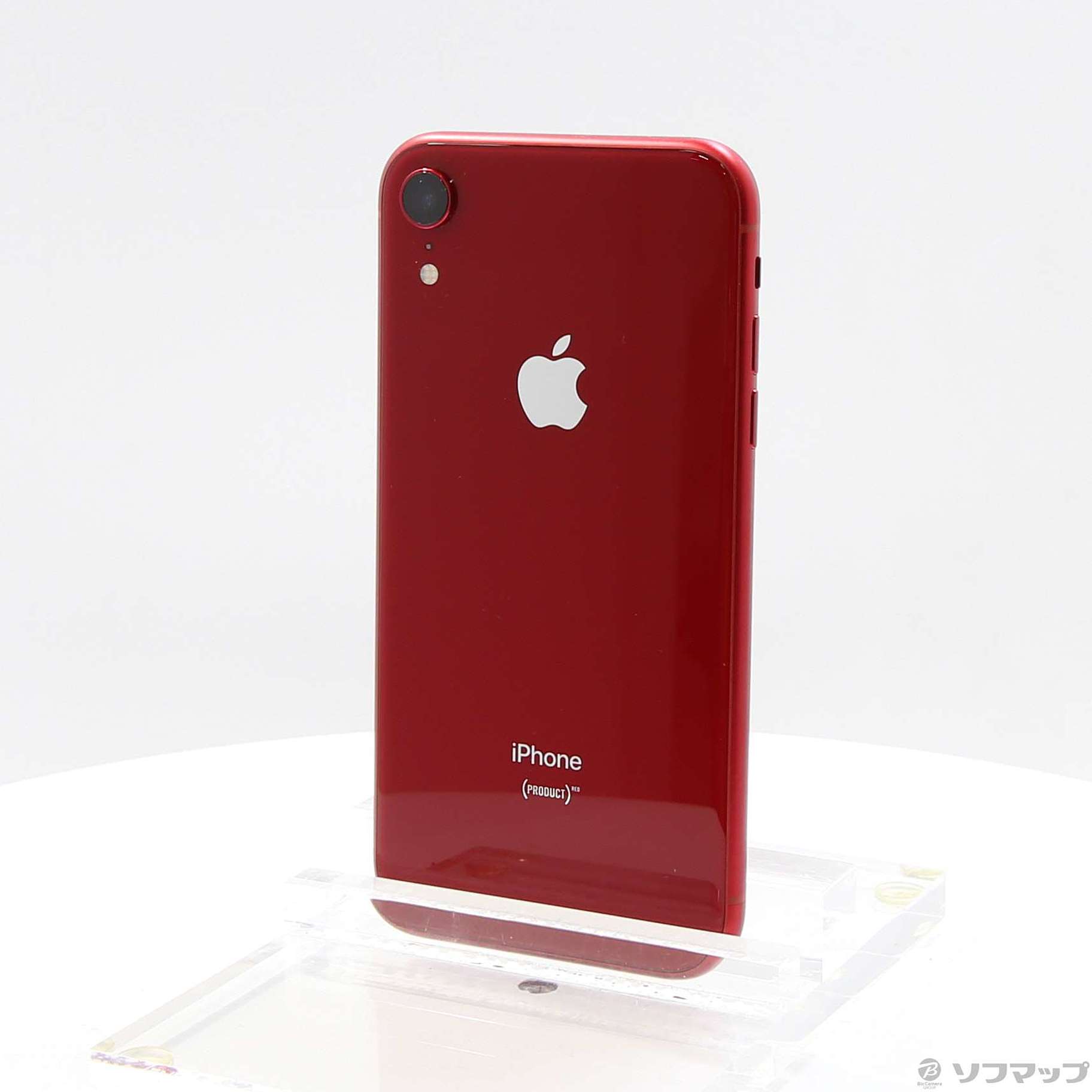 (中古)Apple iPhoneXR 64GB プロダクトレッド MT062J/A SIMフリー(348-ud)