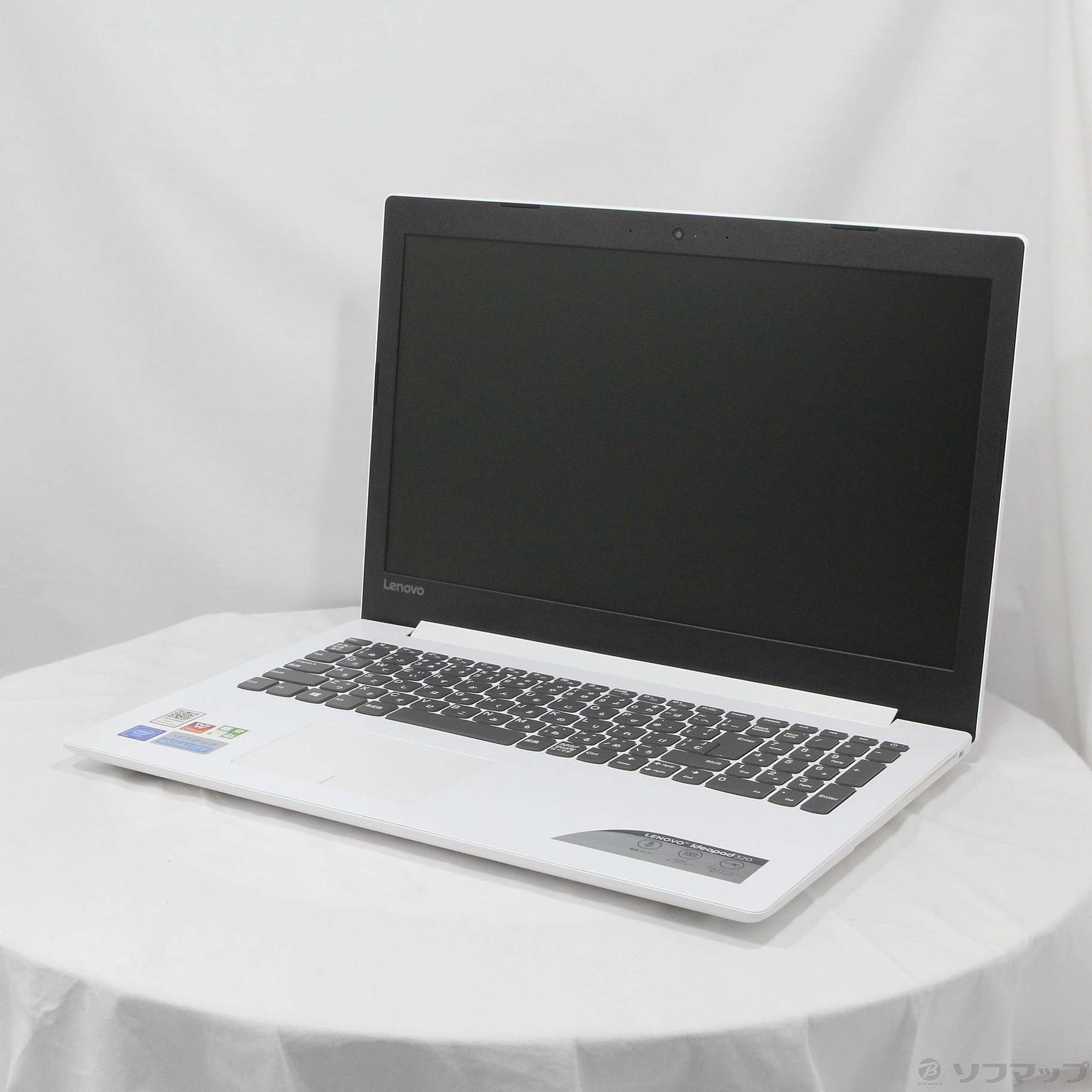 中古】格安安心パソコン ideapad 320 80XR009YJP ブリザードホワイト