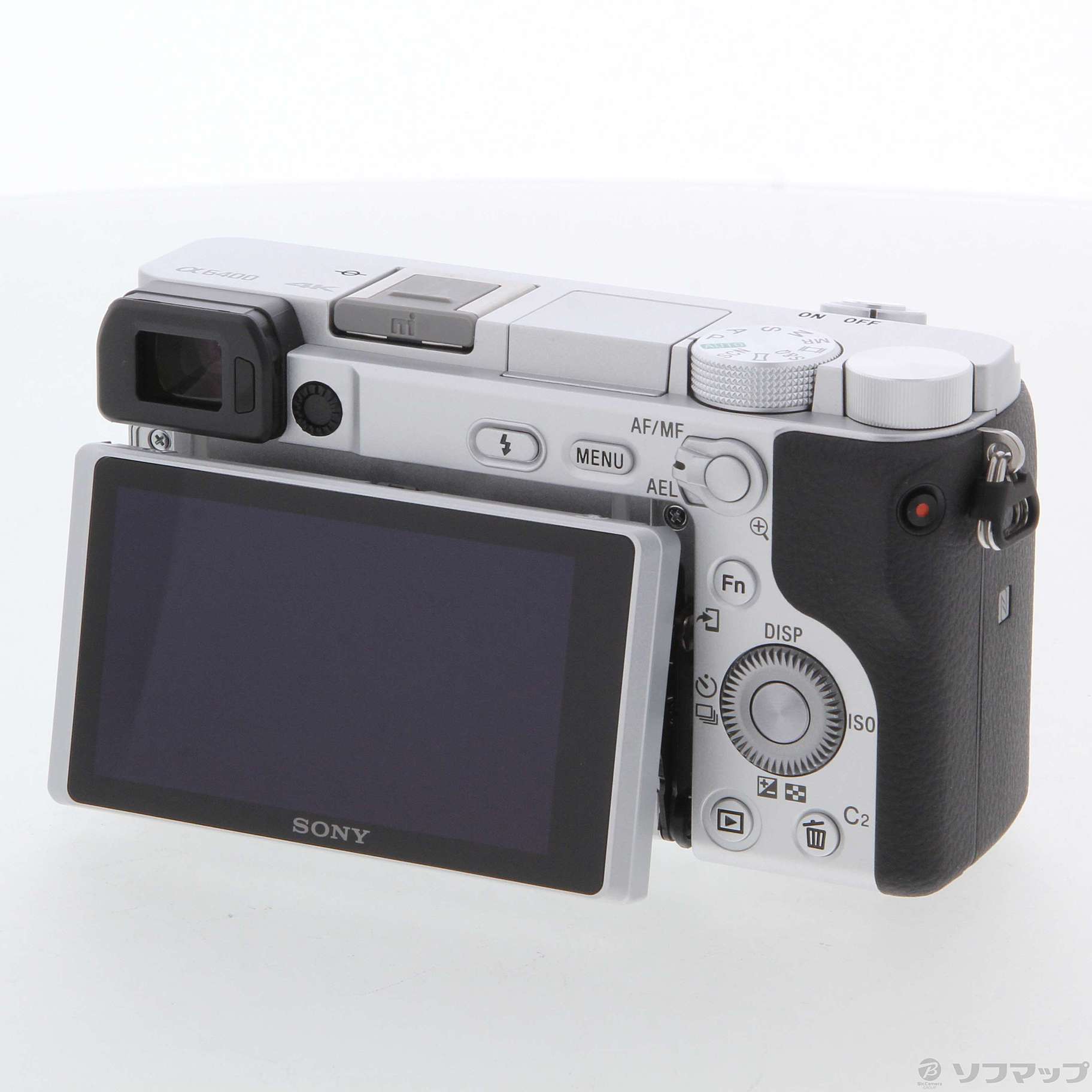 中古】α6400 ILCE-6400 ボディ シルバー [2133051444528] - 法人専用