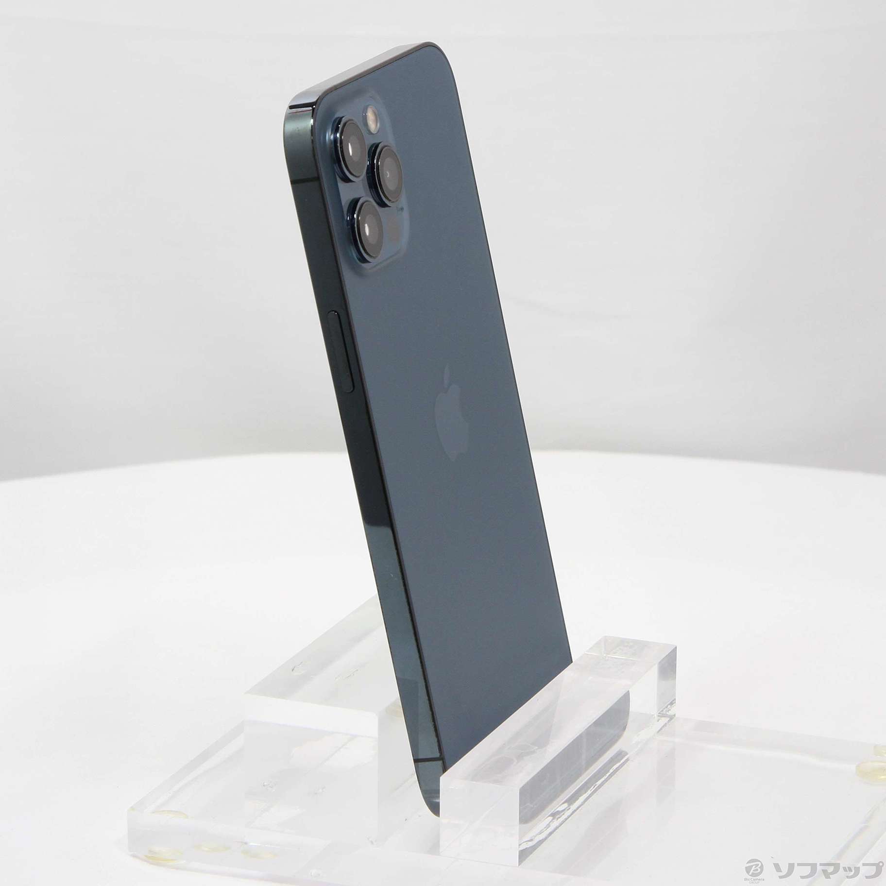 中古】iPhone12 Pro Max 128GB パシフィックブルー MGCX3J／A SIM