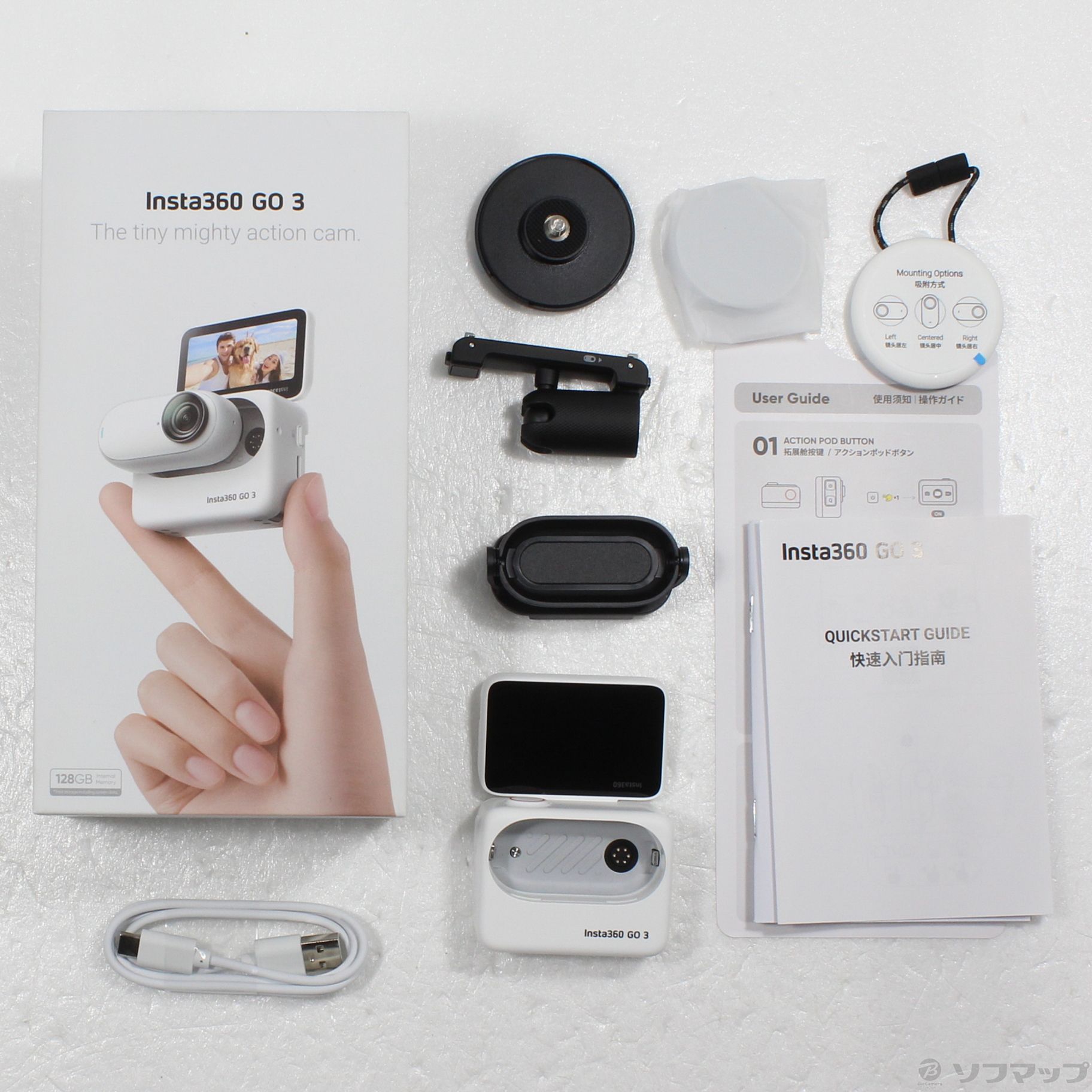 中古】Insta360 GO 3 (128GB) [2133051451441] - リコレ