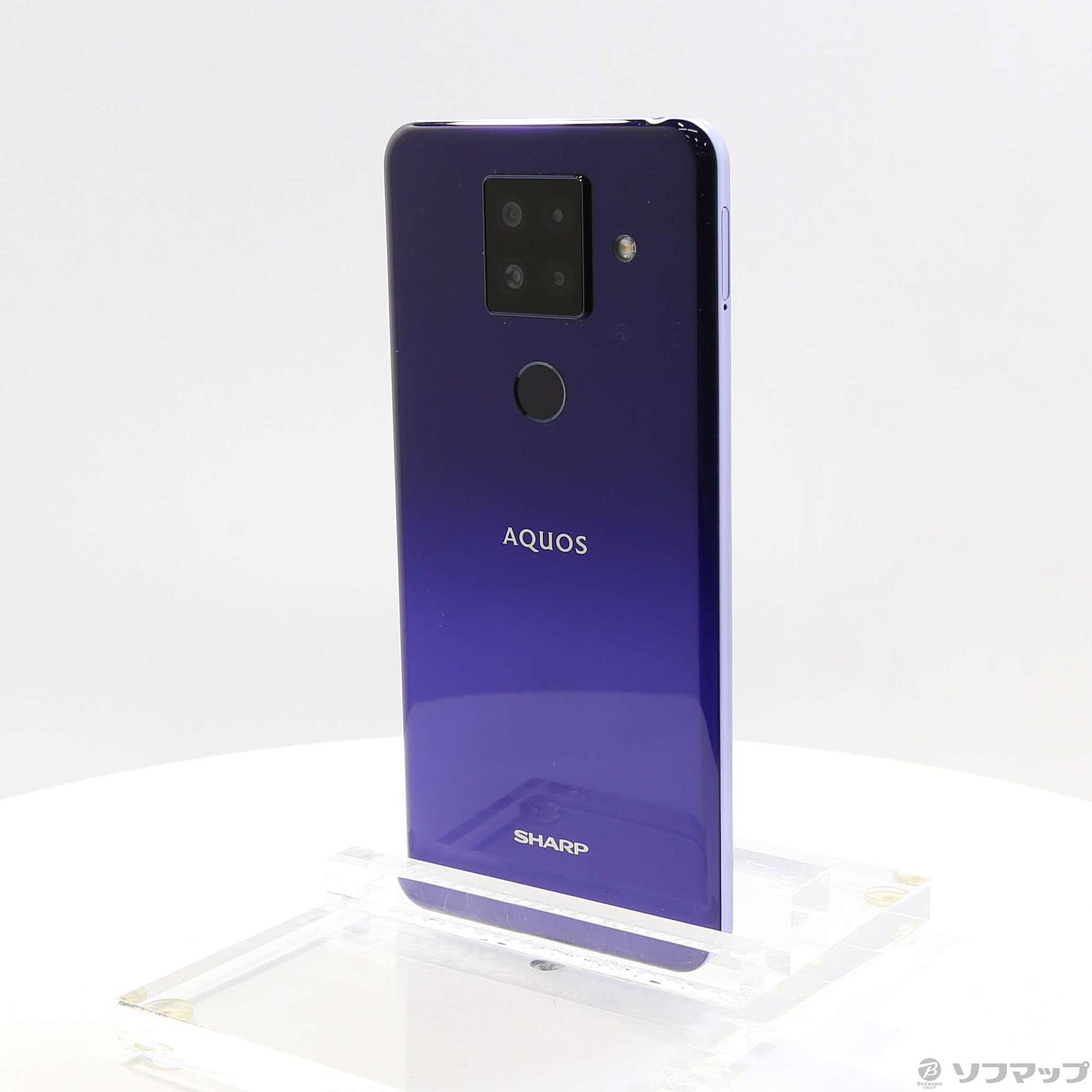 新品 AQUOS sense4 plus SH-M16 パープル SIMフリースマートフォン/携帯電話