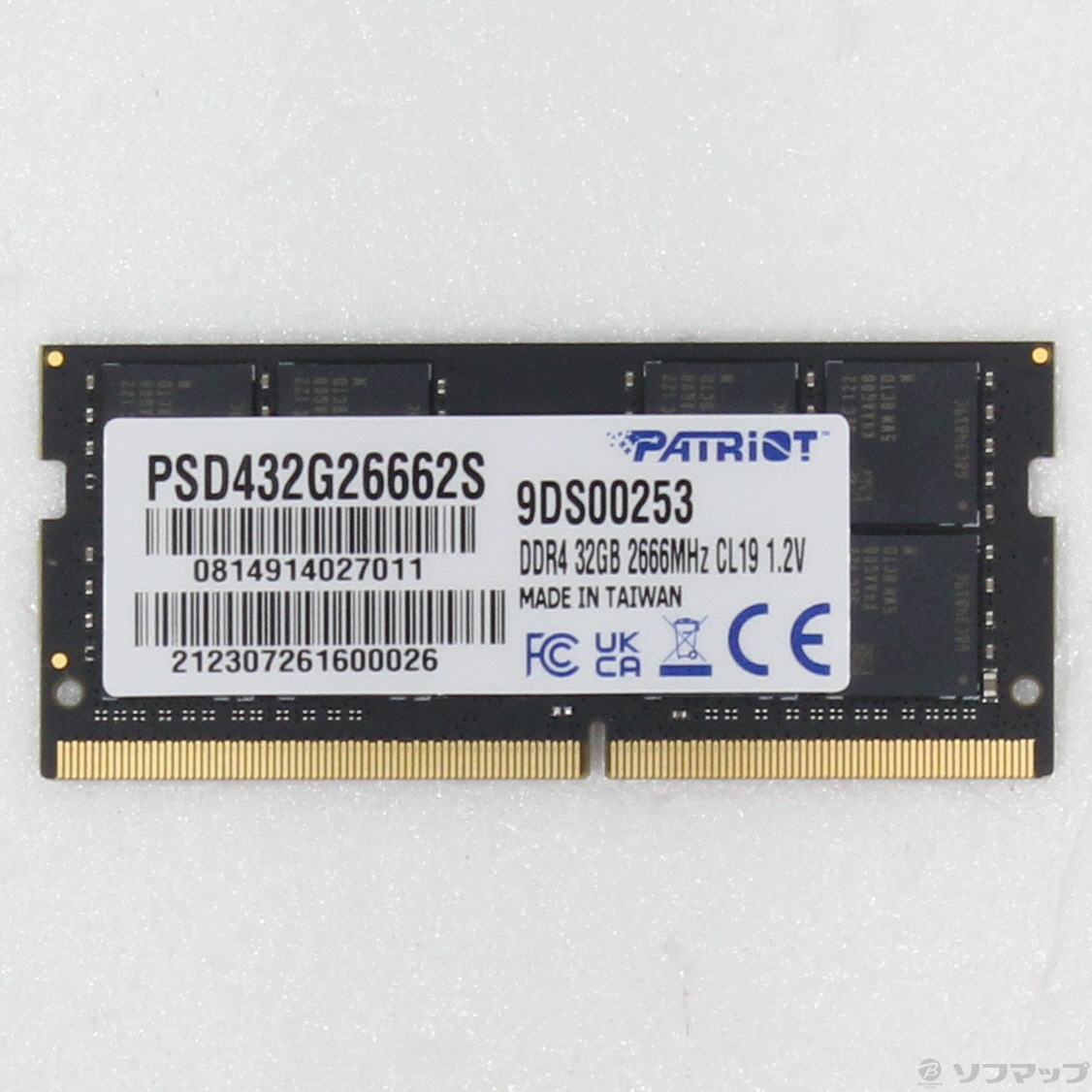 Patriot PSD432G26662S DDR4 32GB メモリ Patriot PSD432G26662S DDR4