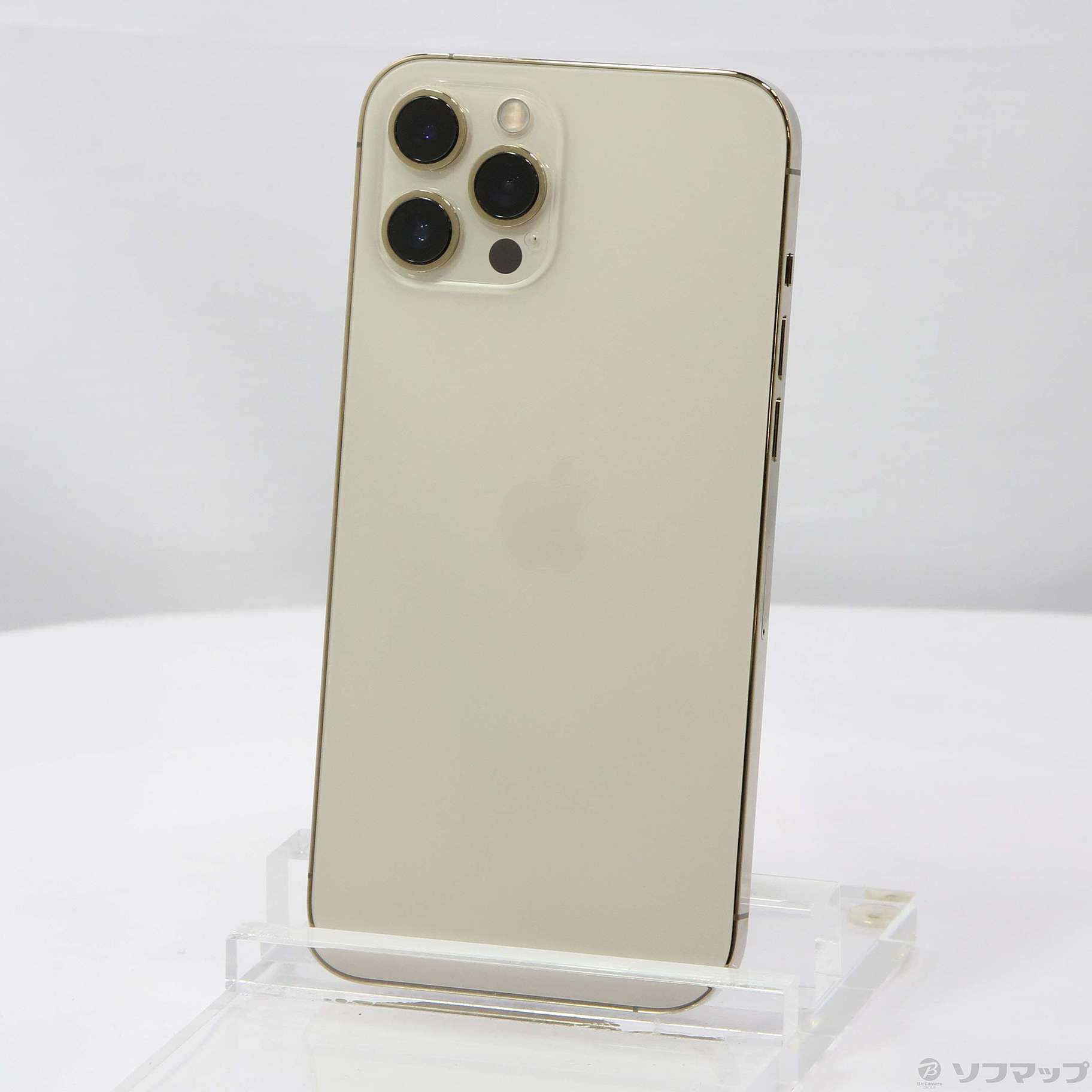 中古】iPhone12 Pro Max 128GB ゴールド MGCW3J／A SIMフリー