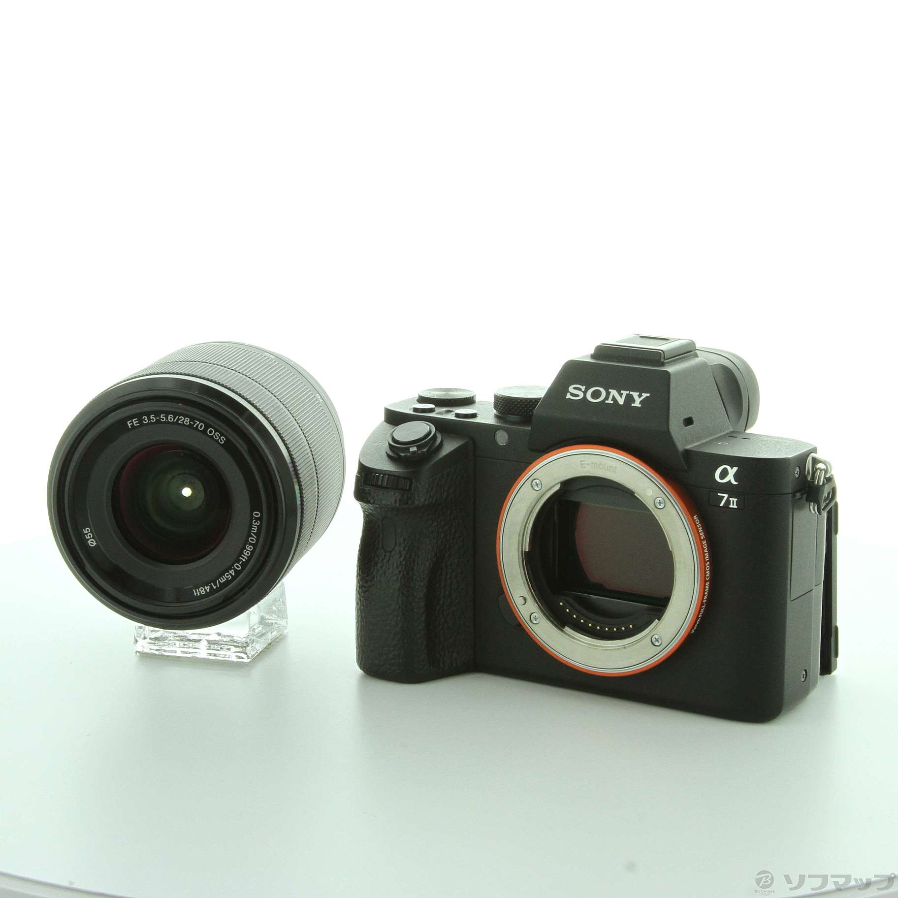 SONY A7ii +キットレンズ +a7ii用他社製バッテリー3個 - デジタルカメラ