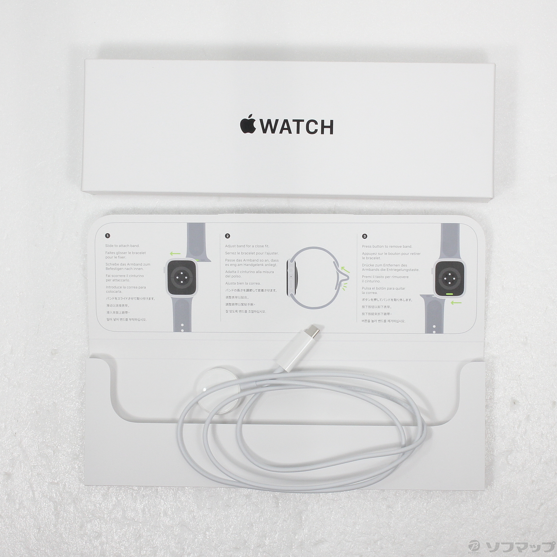 中古】Apple Watch SE 第2世代 GPS 40mm スターライトアルミニウム