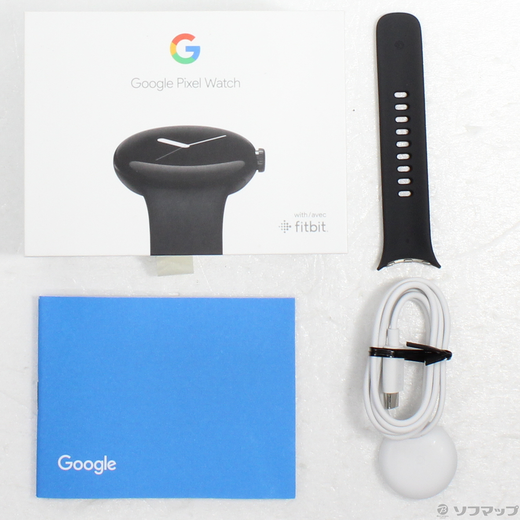 中古】Google Pixel Watch Matte Black ステンレス ケース／Obsidian アクティブ バンド GA03119-TW  [2133051472699] - 法人専用リコレ！|ソフマップの法人専用中古通販サイト