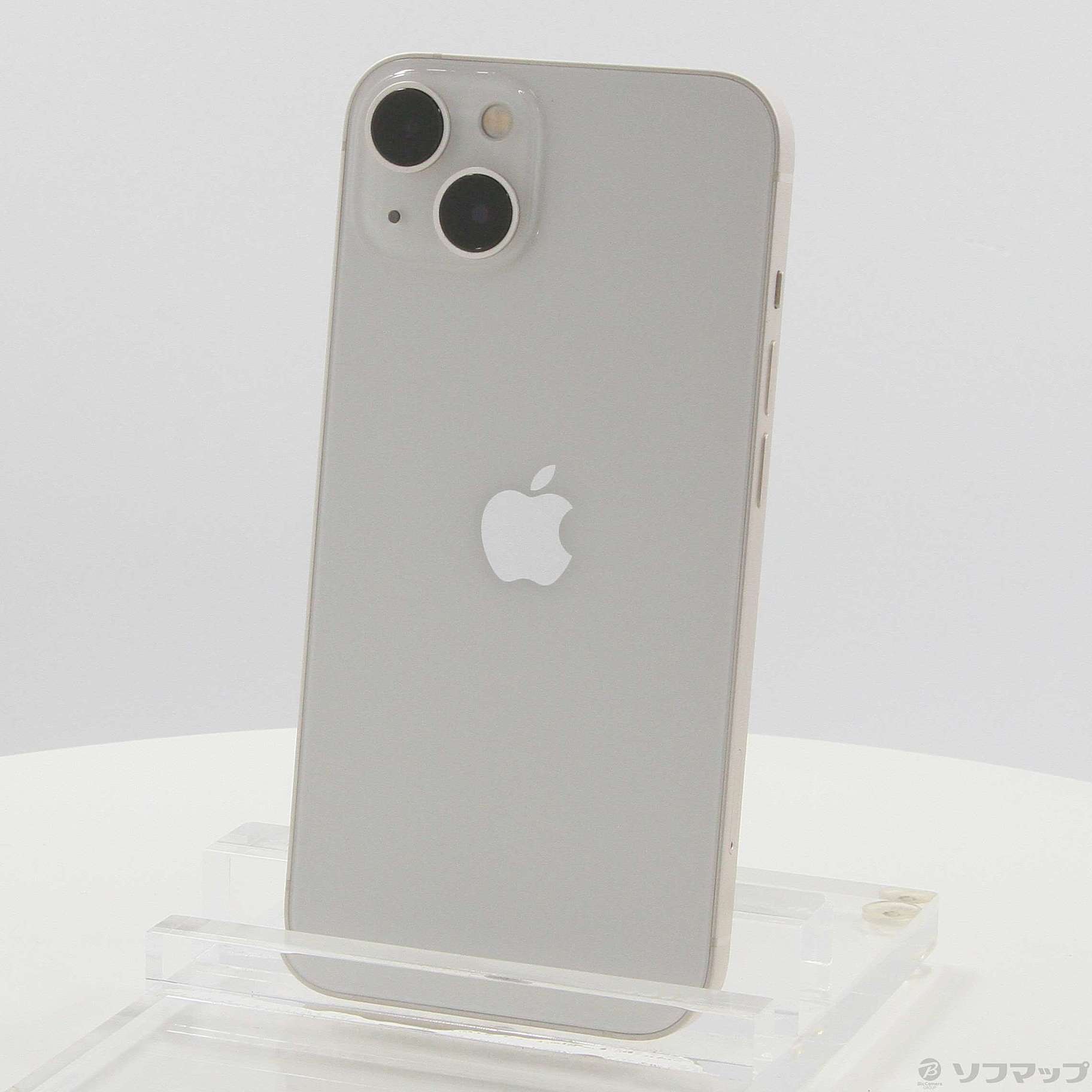 (中古)Apple iPhone13 128GB スターライト MLND3J/A SIMフリー(377-ud)