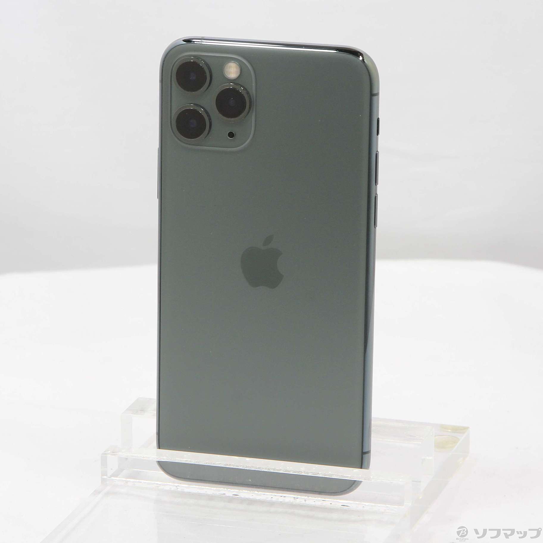 【好評大人気】SoftBank MWCC2J/A iPhone 11 Pro 256GB ミッドナイトグリーン SB iPhone