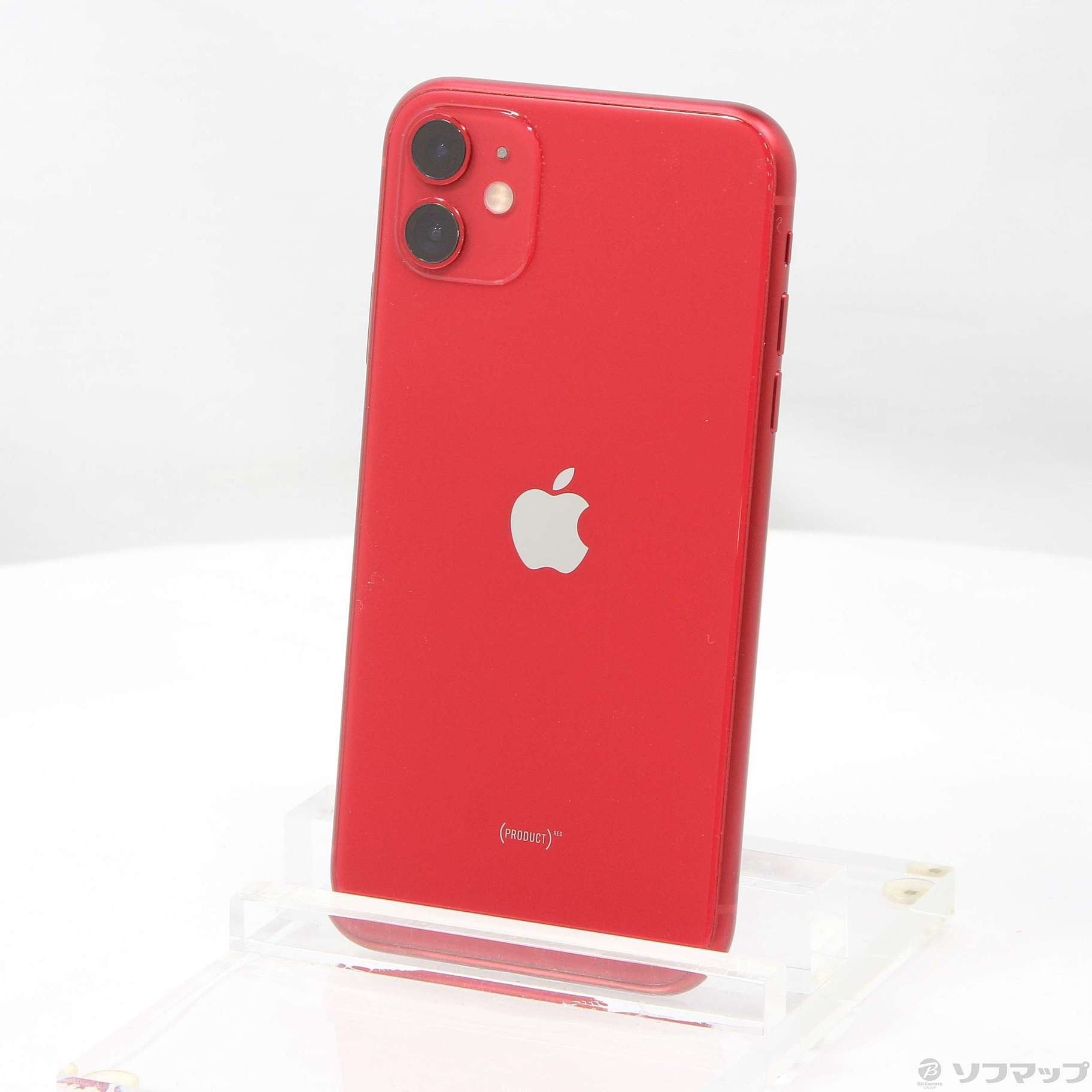 中古】iPhone11 64GB プロダクトレッド MWLV2J／A SIMフリー [2133051479056] - リコレ！|ビックカメラグループ  ソフマップの中古通販サイト