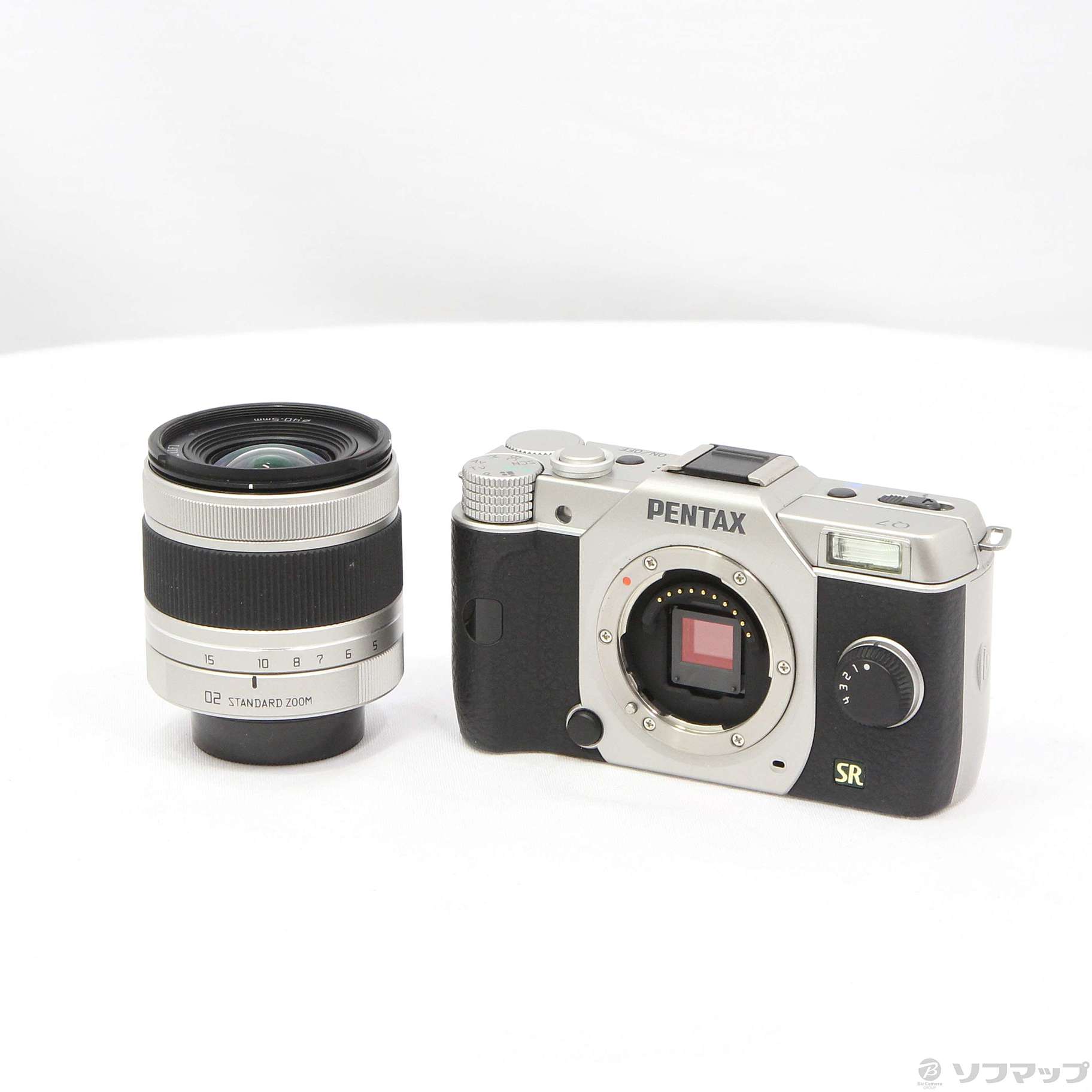 PENTAX Q7 ズームレンズキット シルバー (1240万画素／SDXC)