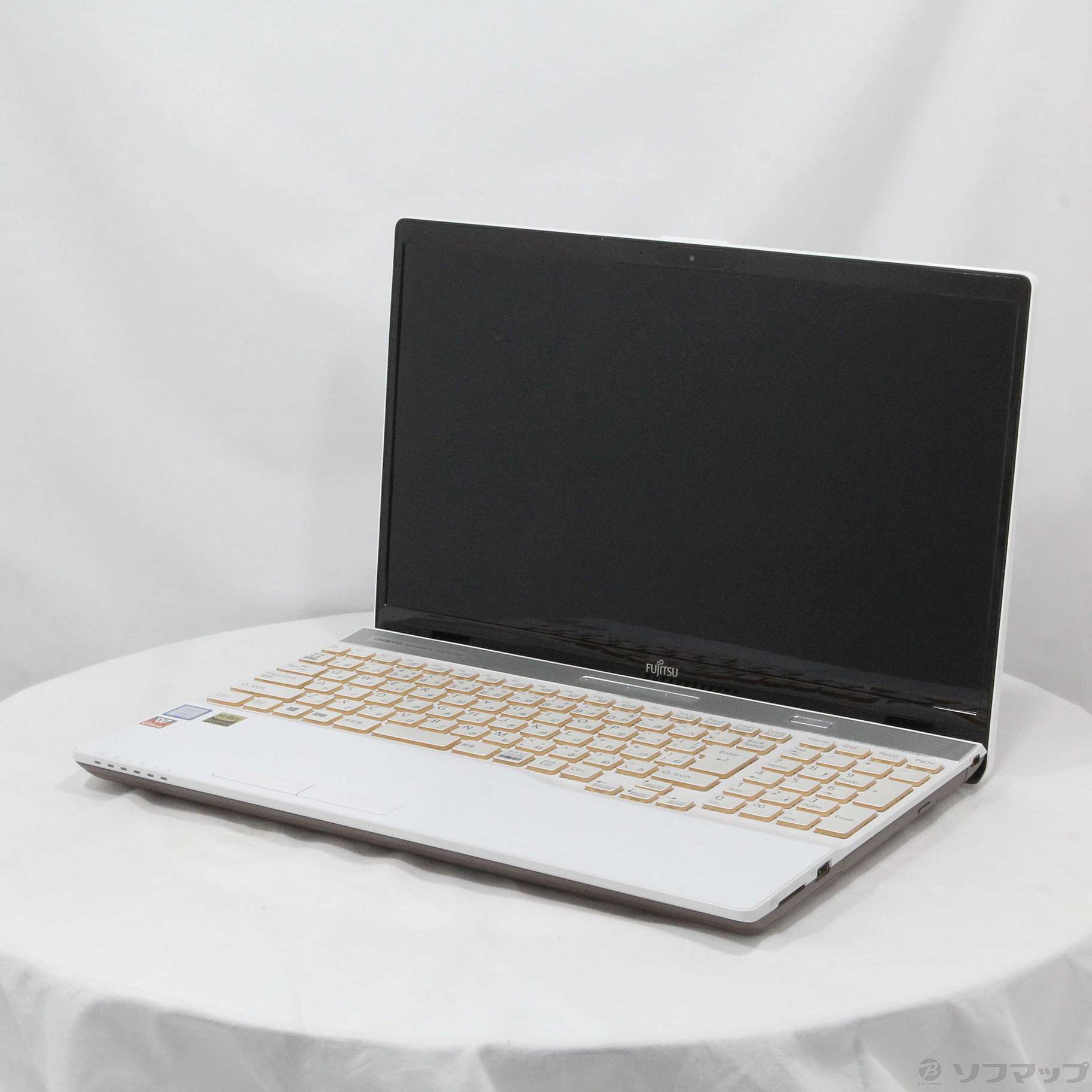 中古】LIFEBOOK AH77／C2 FMVA77C2W プレミアムホワイト 〔Windows 10