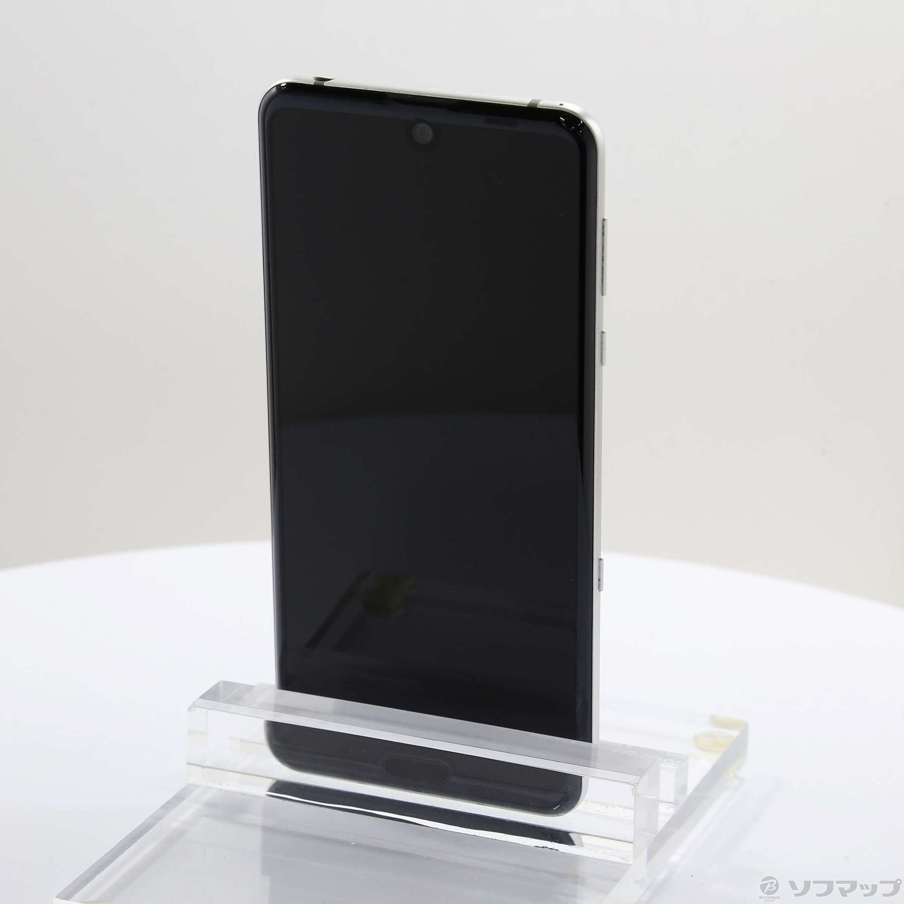 中古】AQUOS R3 128GB プラチナホワイト SH-04L docomoロック解除SIM