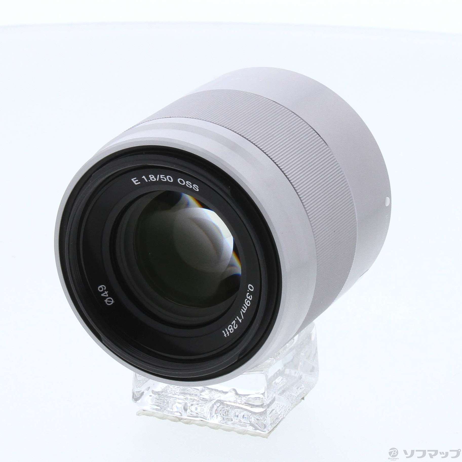 中古】E 50mm F1.8 OSS SEL50F18 Eレンズ／シルバー [2133051483619