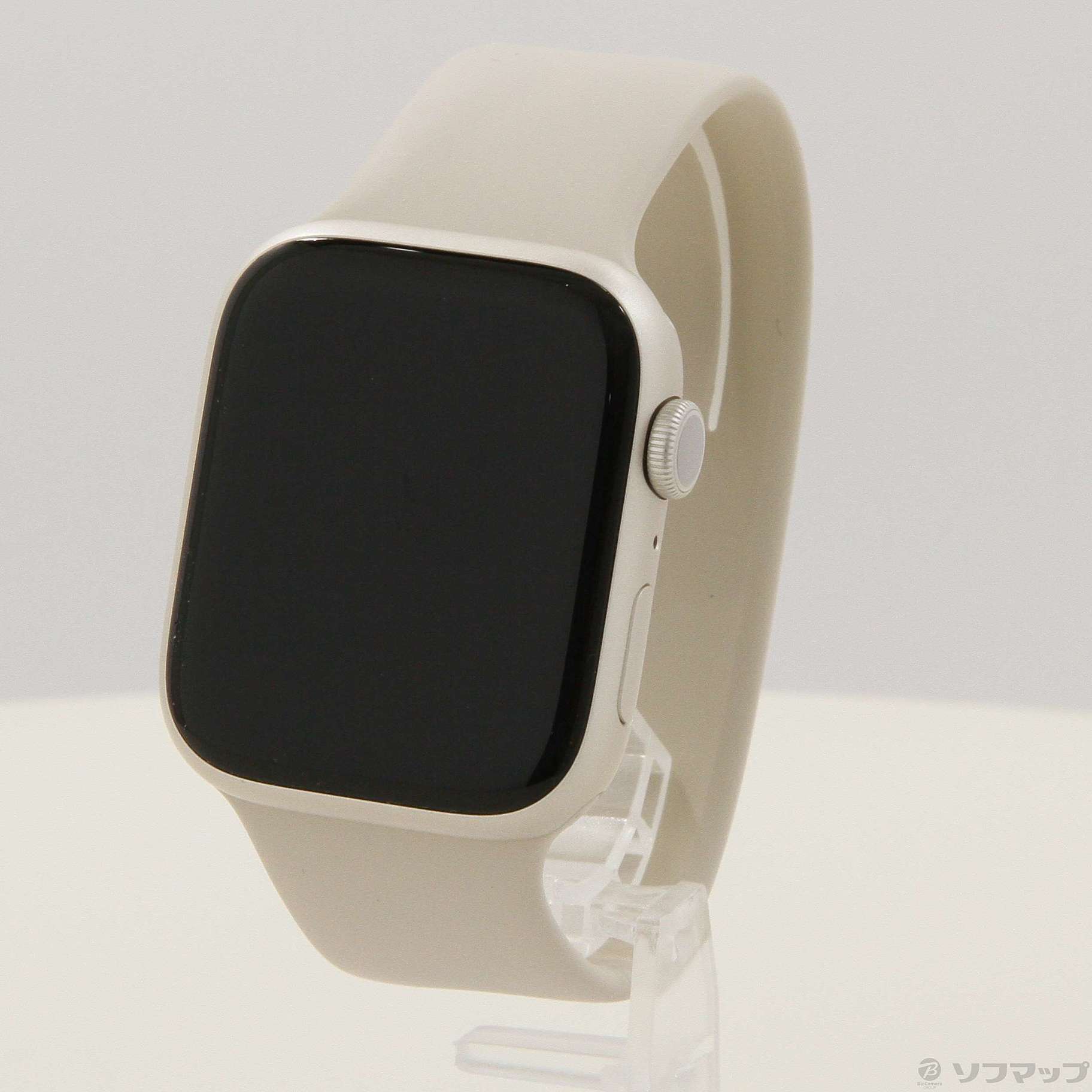 Apple Watch Series 8 GPS 45mm スターライトアルミニウムケース スターライトソロループ