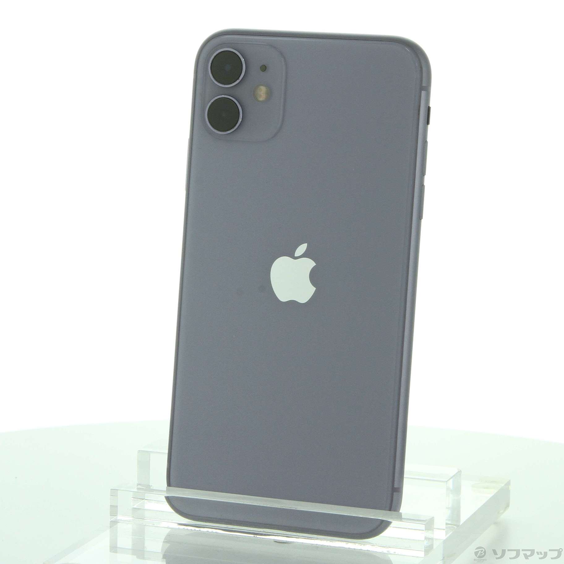 中古】iPhone11 64GB パープル MWLX2J／A SIMフリー [2133051484913 