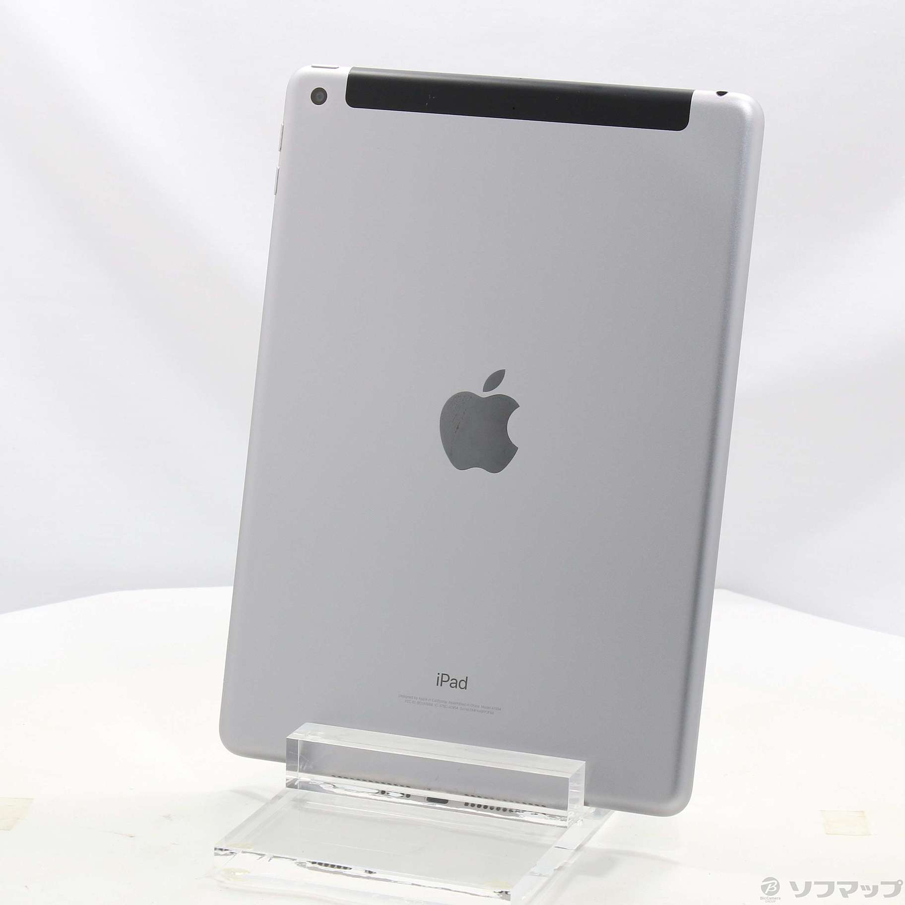 (中古)Apple iPad 第6世代 32GB スペースグレイ MR6N2J/A docomoロック解除SIMフリー(381-ud)