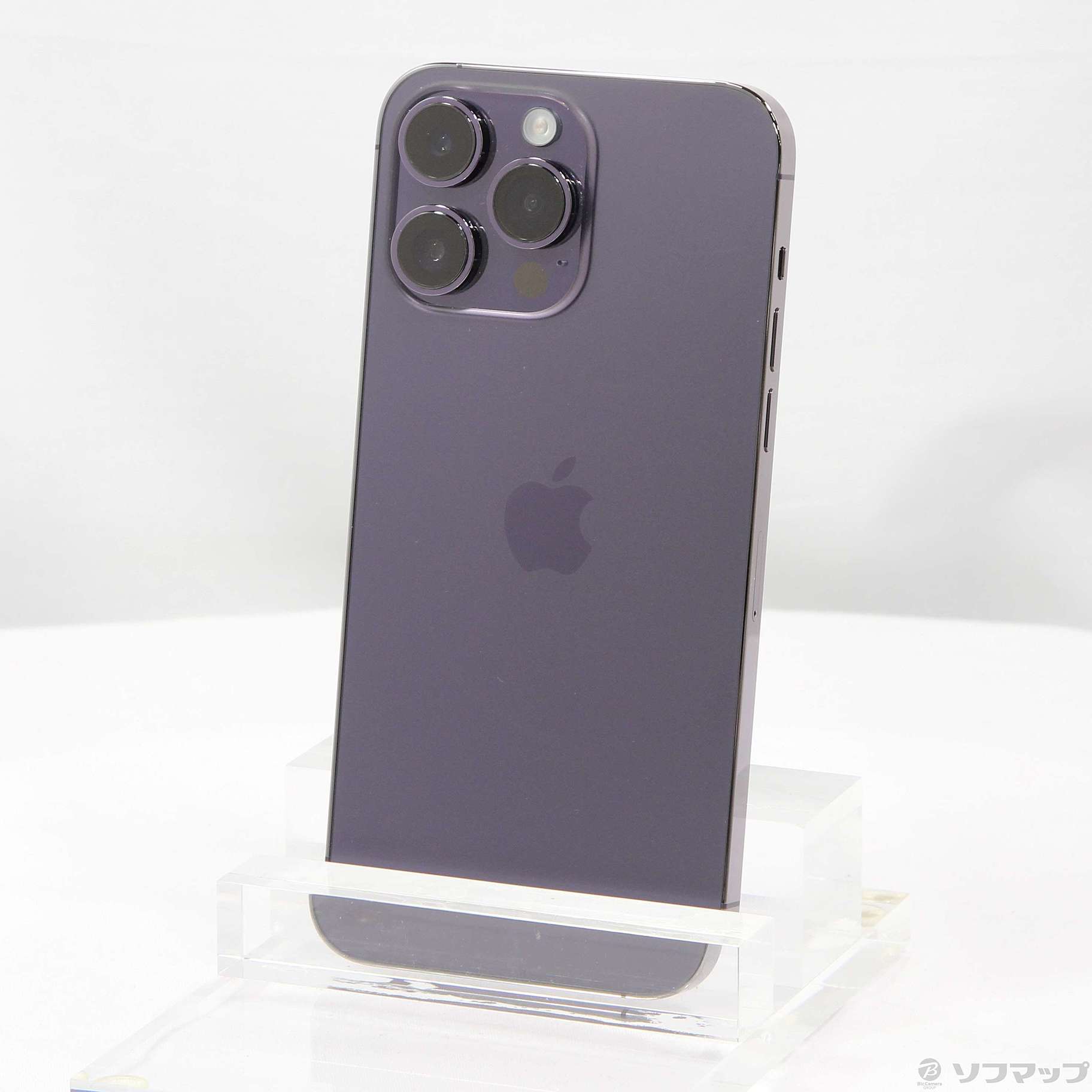 中古】iPhone14 Pro Max 1TB ディープパープル MQ9N3J／A SIMフリー