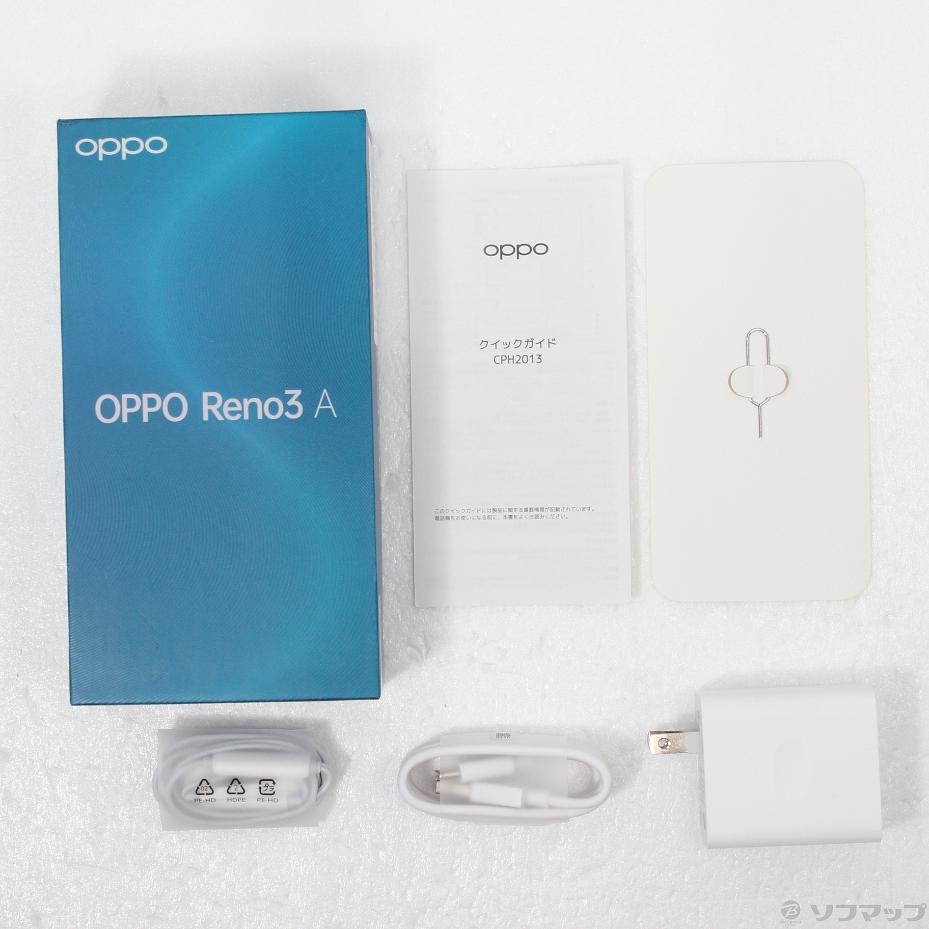 中古】OPPO Reno3 A 128GB ホワイト OPU33SWU UQ mobile ...