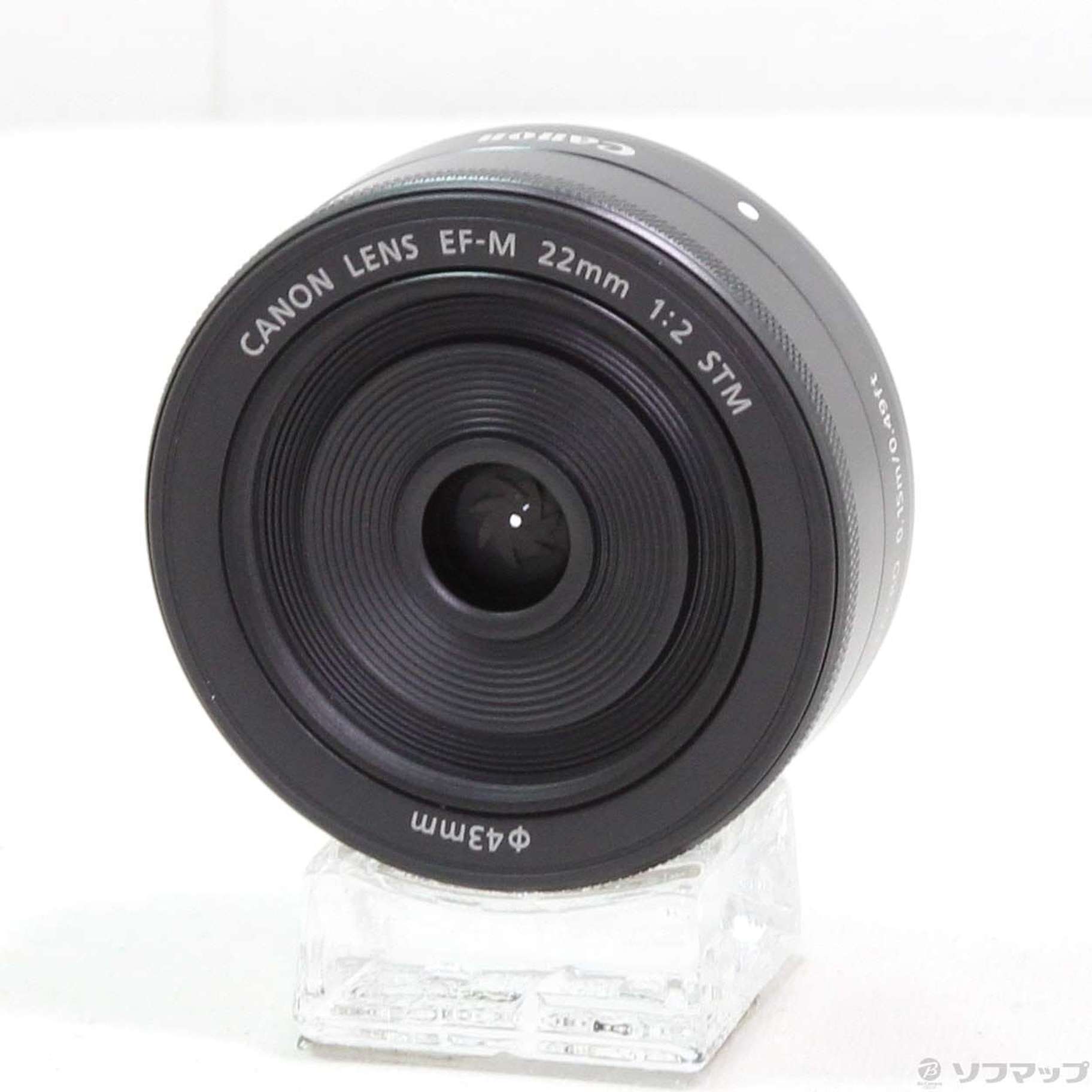 Canon EF-M22F2 STM☆レンズフード付☆キャノン☆パンケーキレンズ ...