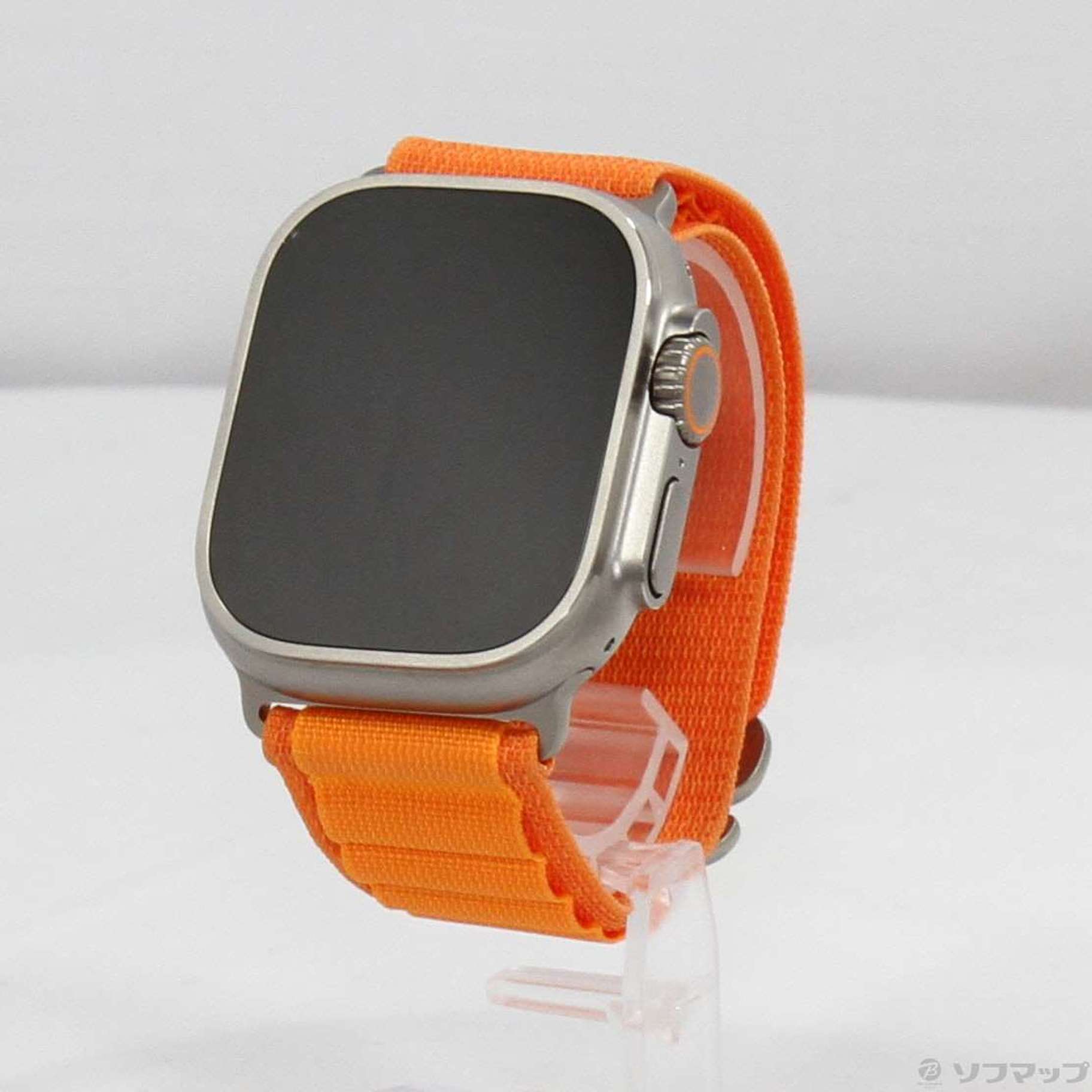 〔展示品〕 Apple Watch Ultra GPS + Cellular 49mm チタニウムケース オレンジアルパインループ