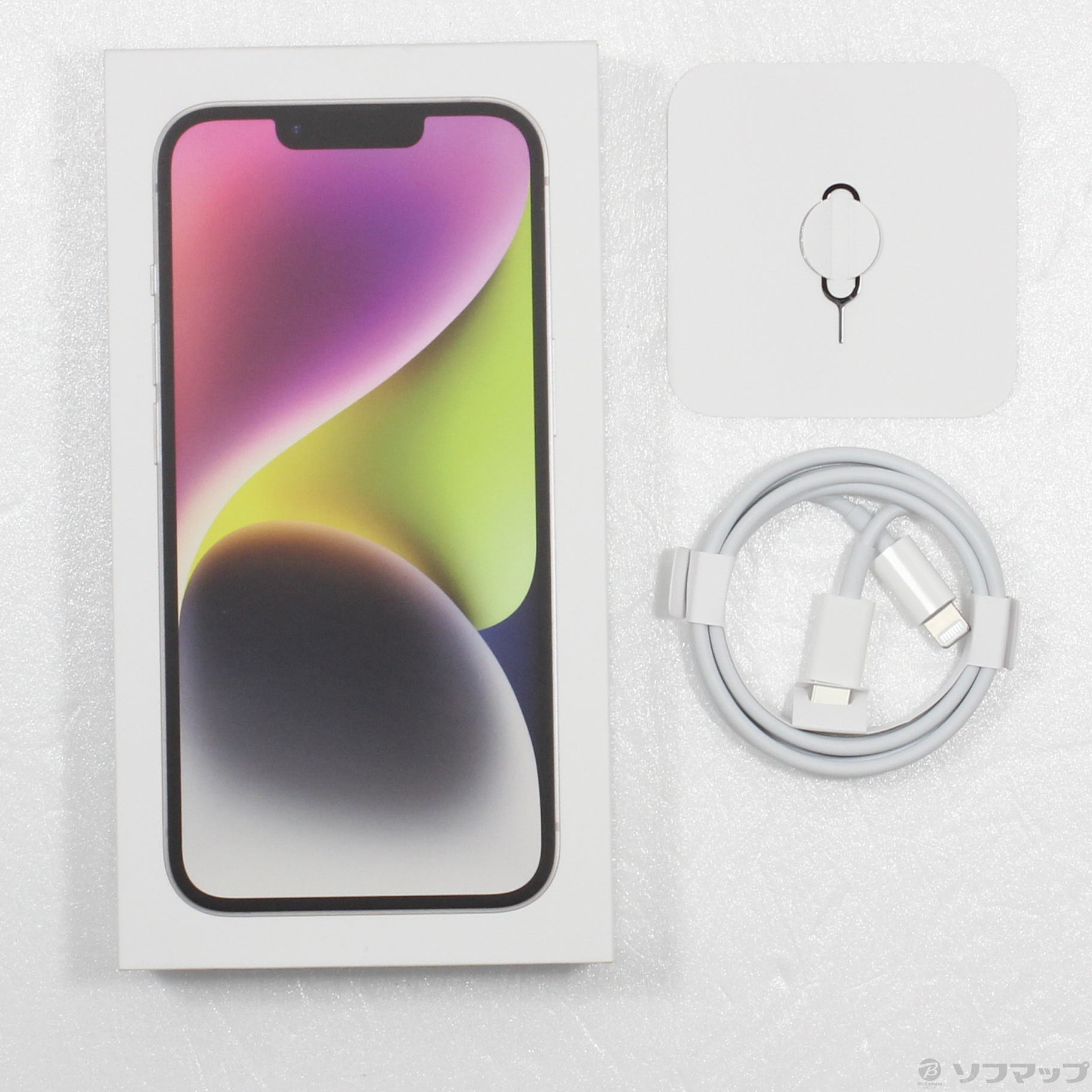 中古】〔展示品〕 iPhone14 128GB スターライト 3L219J／A SIMフリー