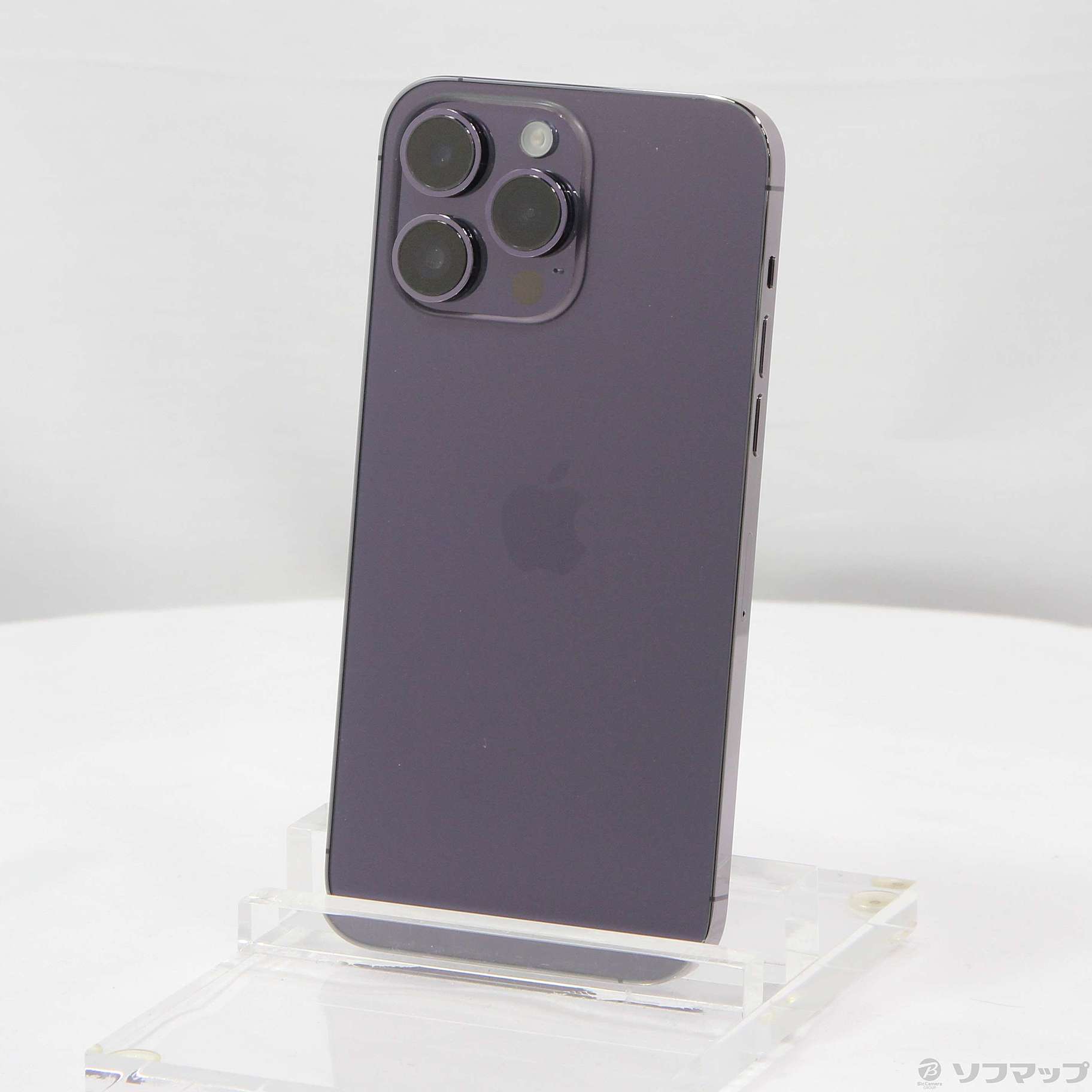 (中古)Apple iPhone14 Pro Max 256GB ディープパープル MQ9E3J/A SIMフリー(305-ud)