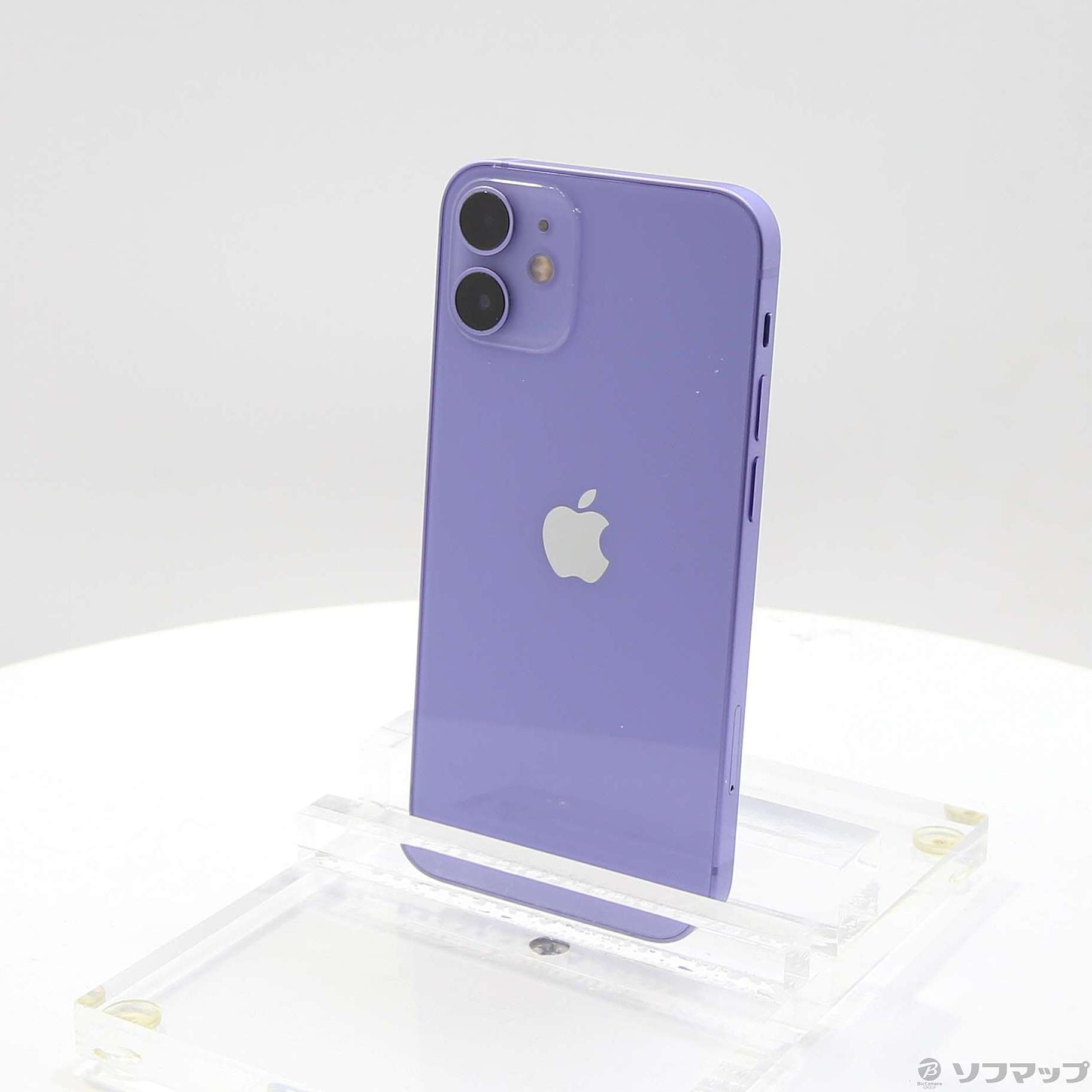 中古】iPhone12 mini 64GB パープル NJQC3J／A SIMフリー